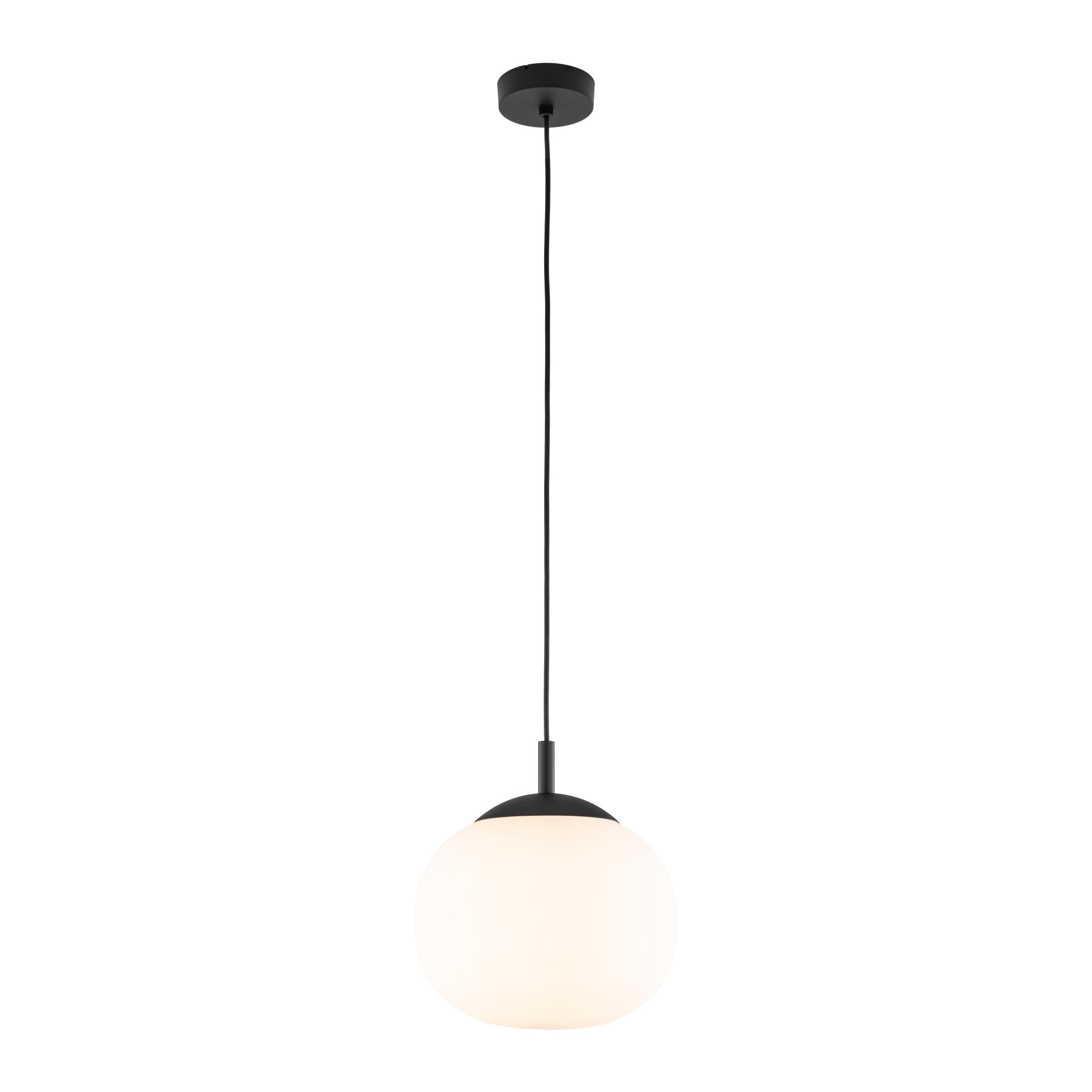 Lampe Suspendue VIBE Scandinave en Verre Blanc | Suspension Élégante et Moderne