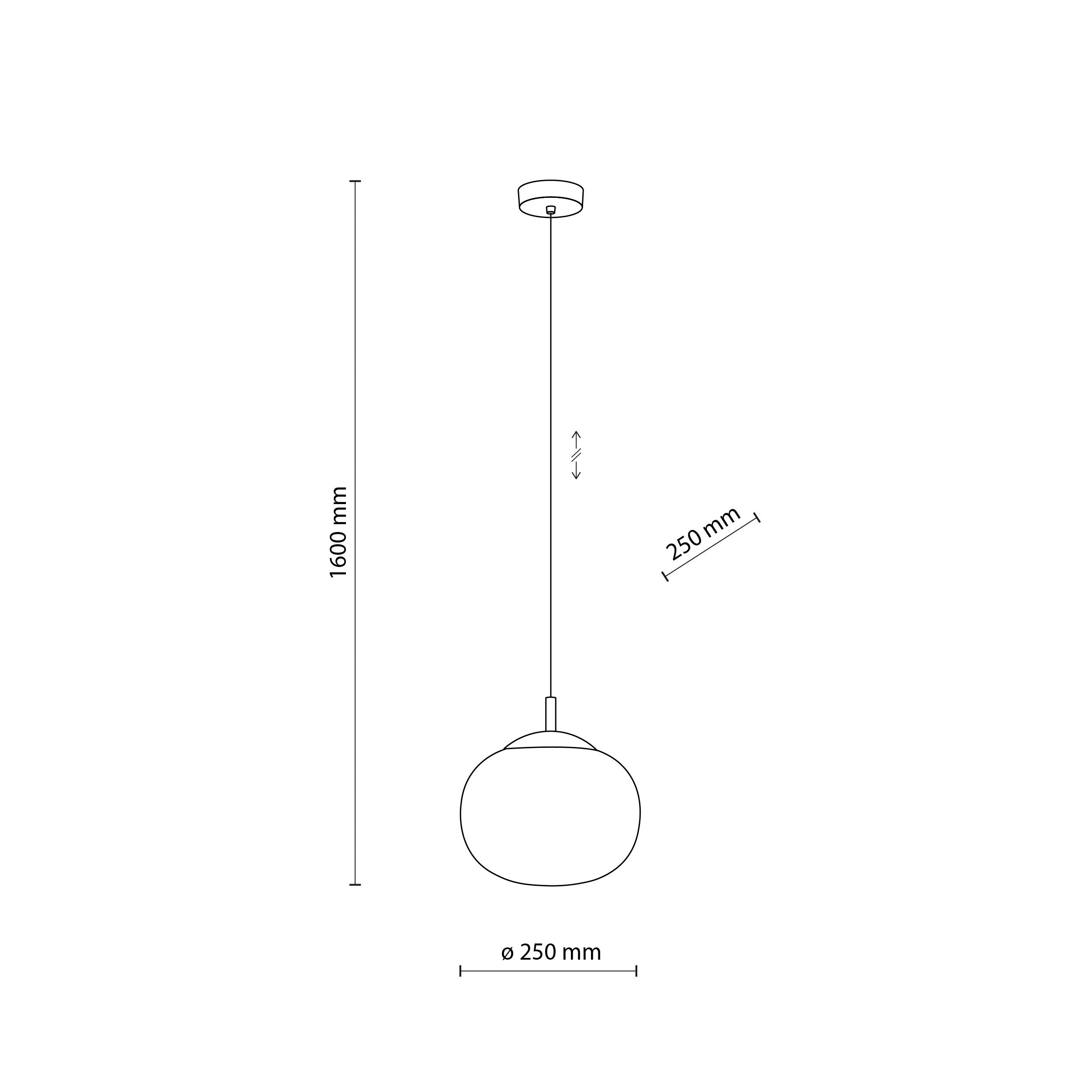 Lampe Suspendue VIBE Scandinave en Verre Blanc | Suspension Élégante et Moderne