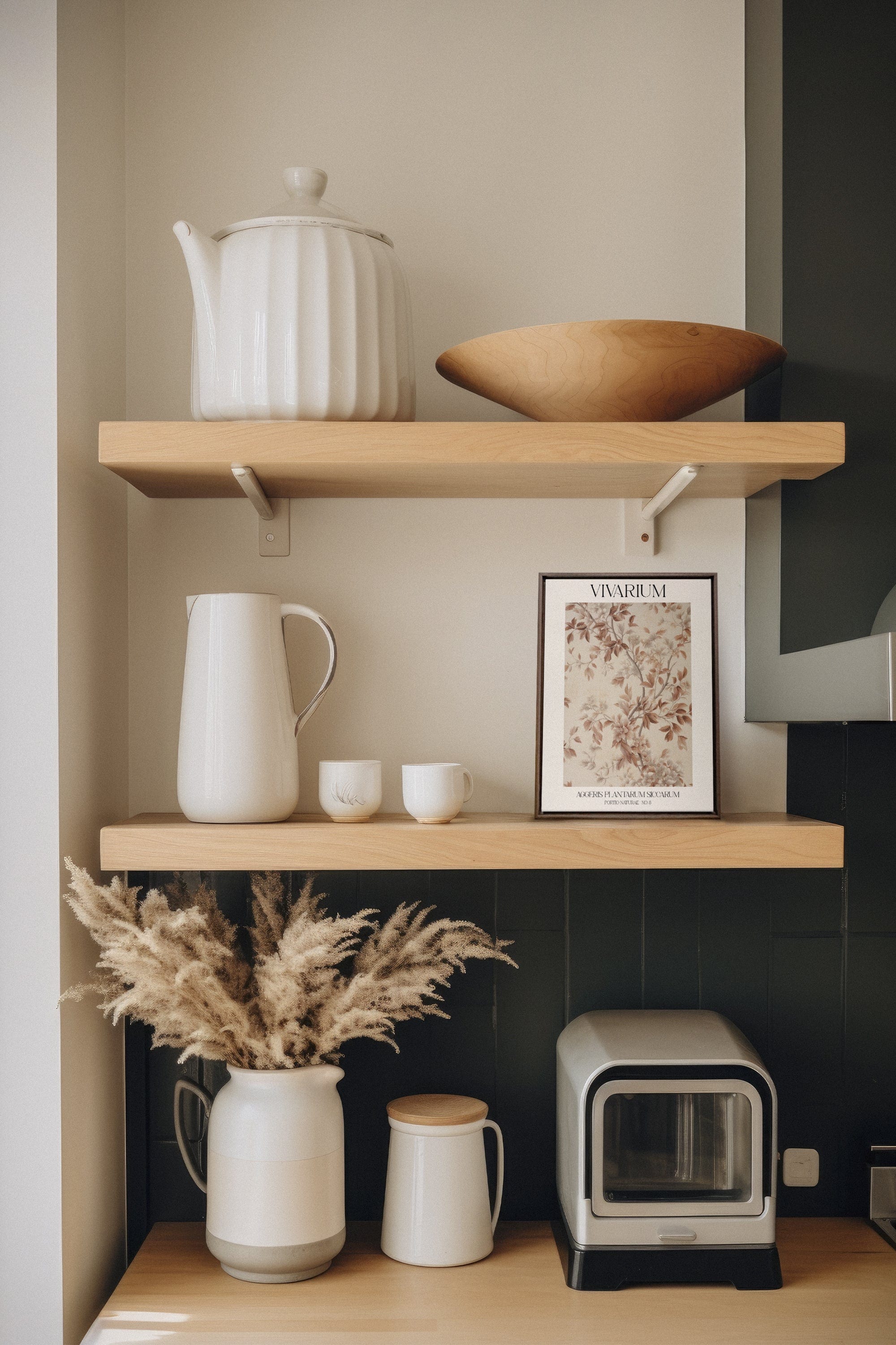 DRIED GARDEN, Oeuvre sur toile étiré