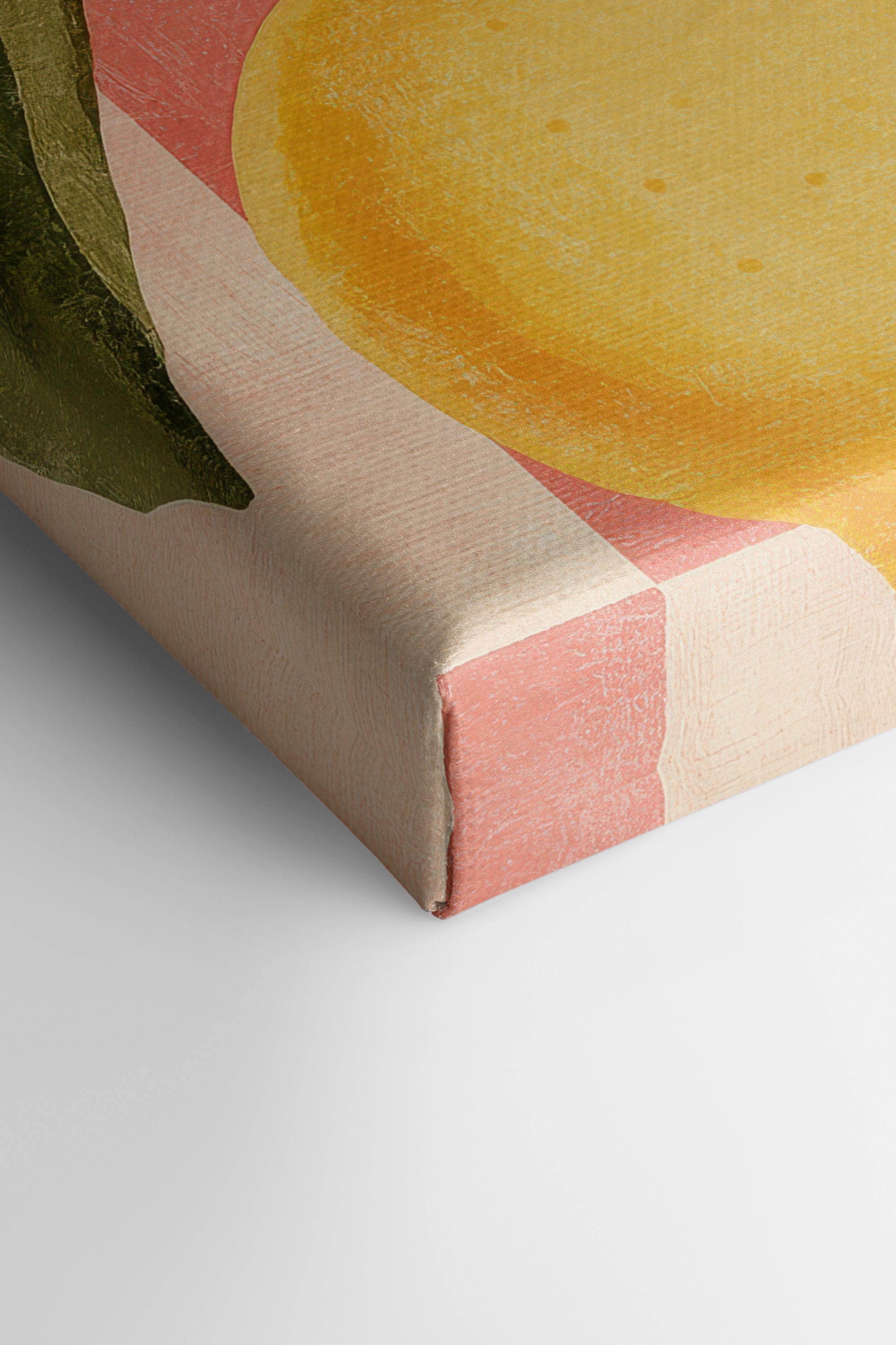 CITRONNADE VINTAGE, Oeuvre sur toile étirée