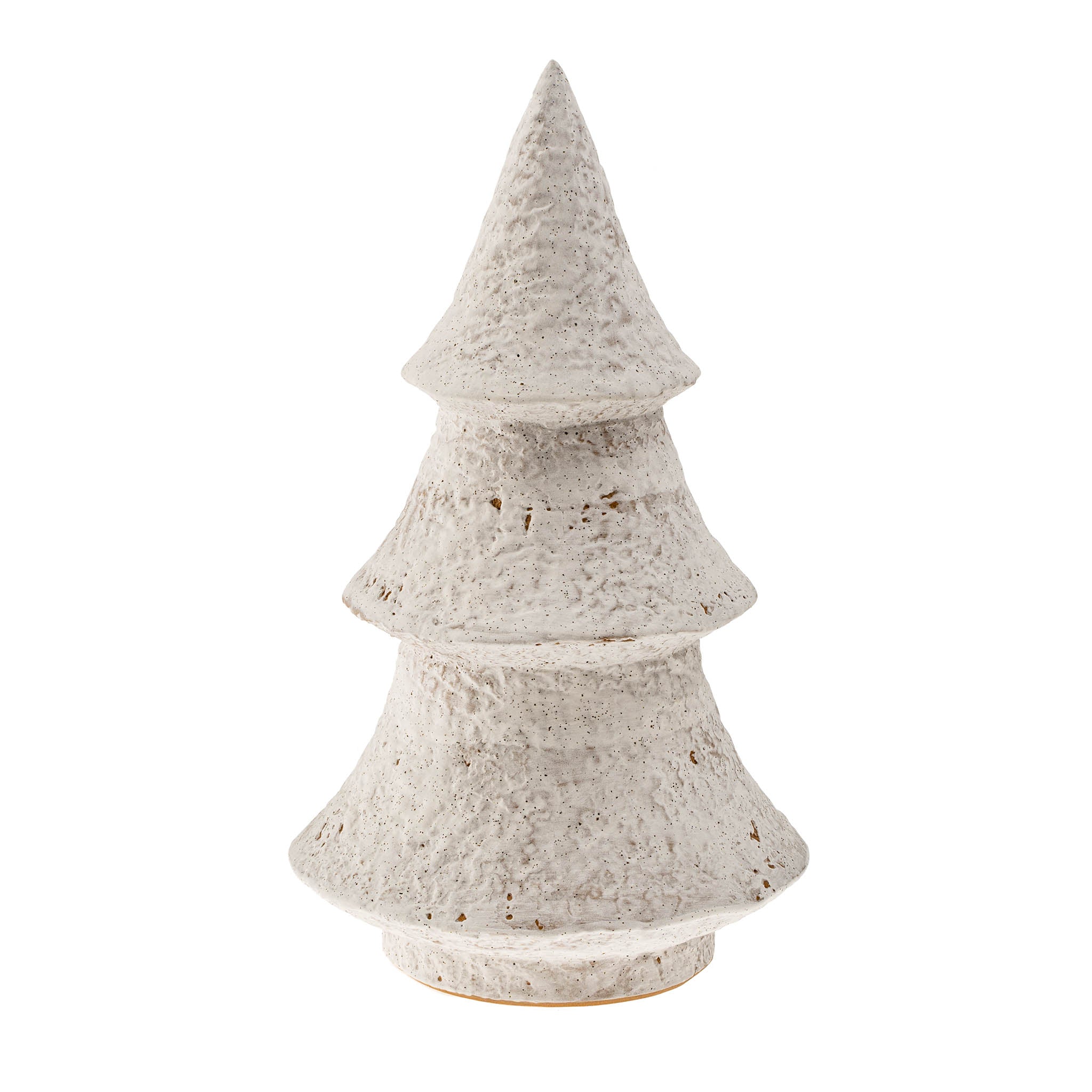 Arbre Céramique Neige Blanc Mat | Grand | Charme Hivernal Artisanal