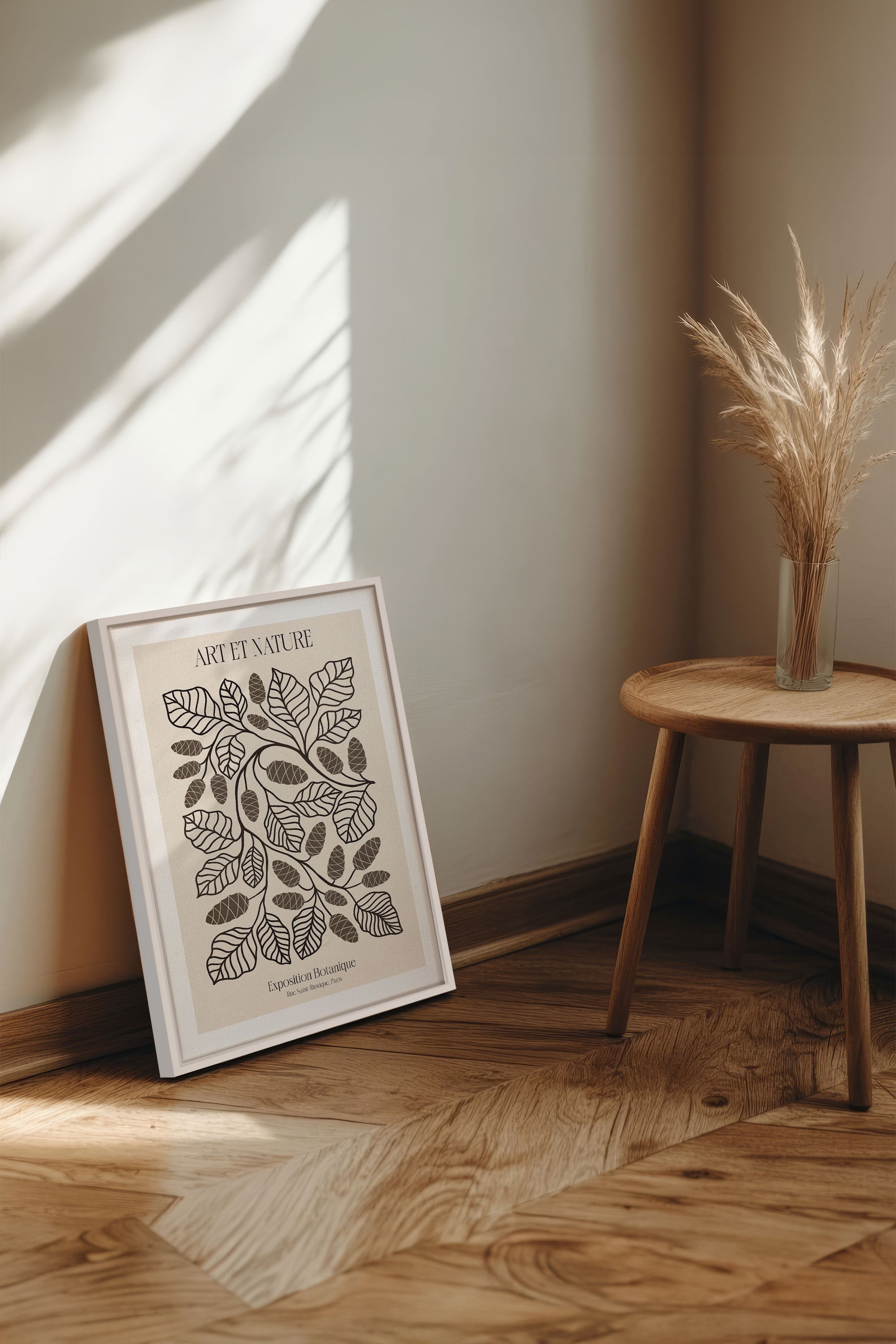 ART ET NATURE, Oeuvre sur toile étirée