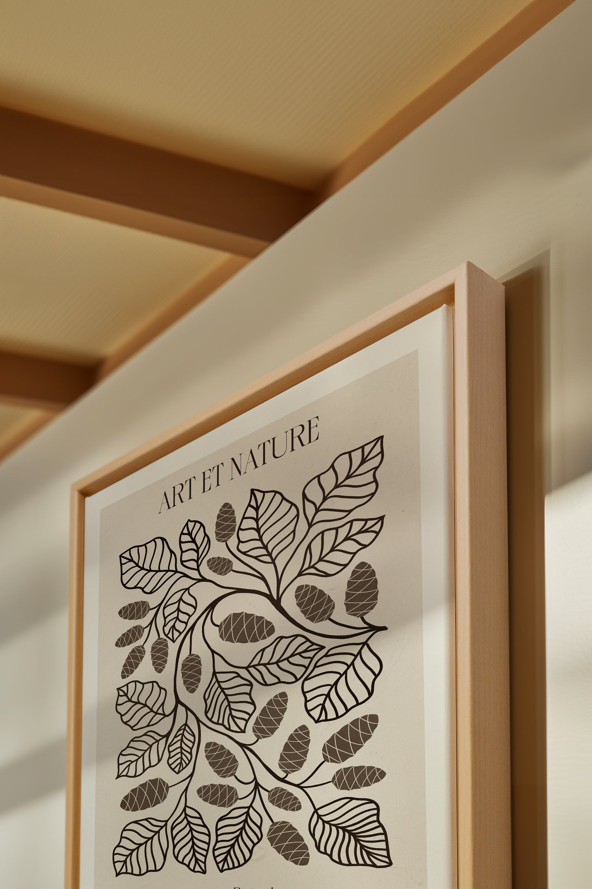 ART ET NATURE, Oeuvre sur toile étirée