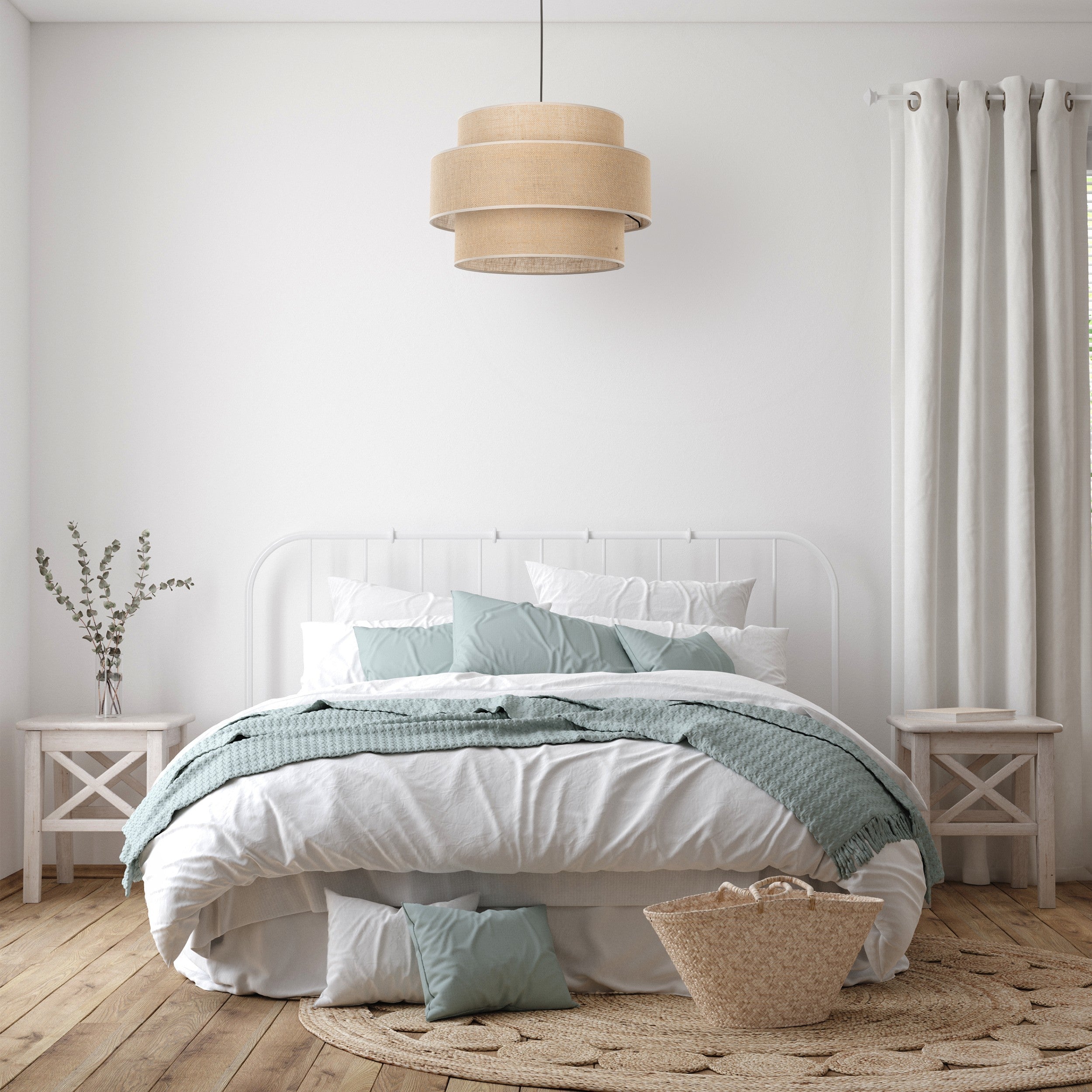 Suspension scandinave en jute CALISTO JUTE | Grand format | Écoresponsable