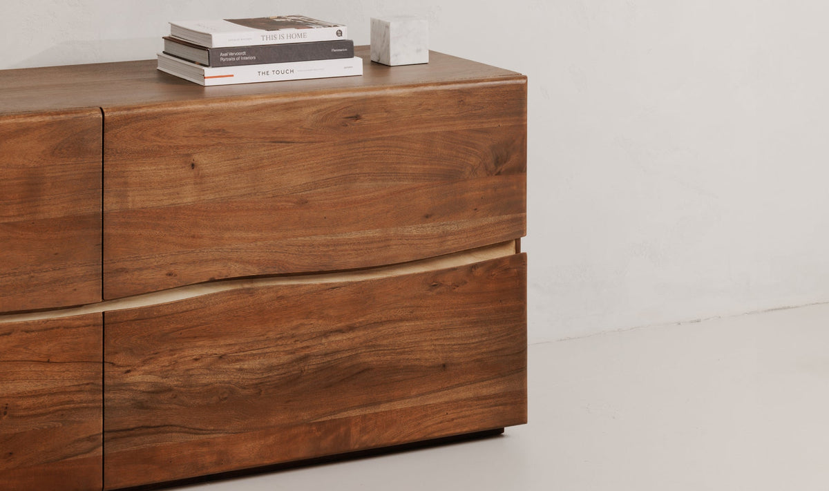 Wexford Bedroom Set | Solid Acacia | Walnut Finish