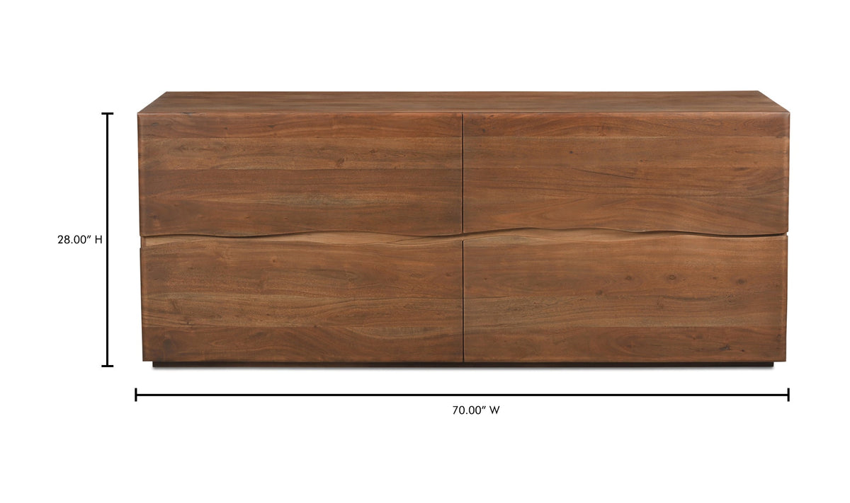 Wexford Bedroom Set | Solid Acacia | Walnut Finish