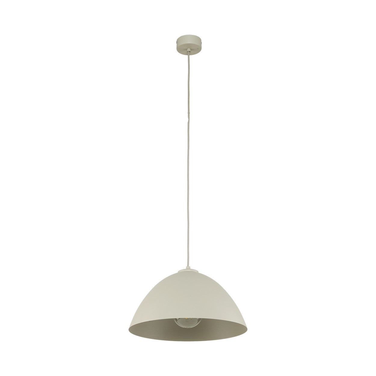 Suspension FARO en acier peint | Luminaire suspendu moderne et classique