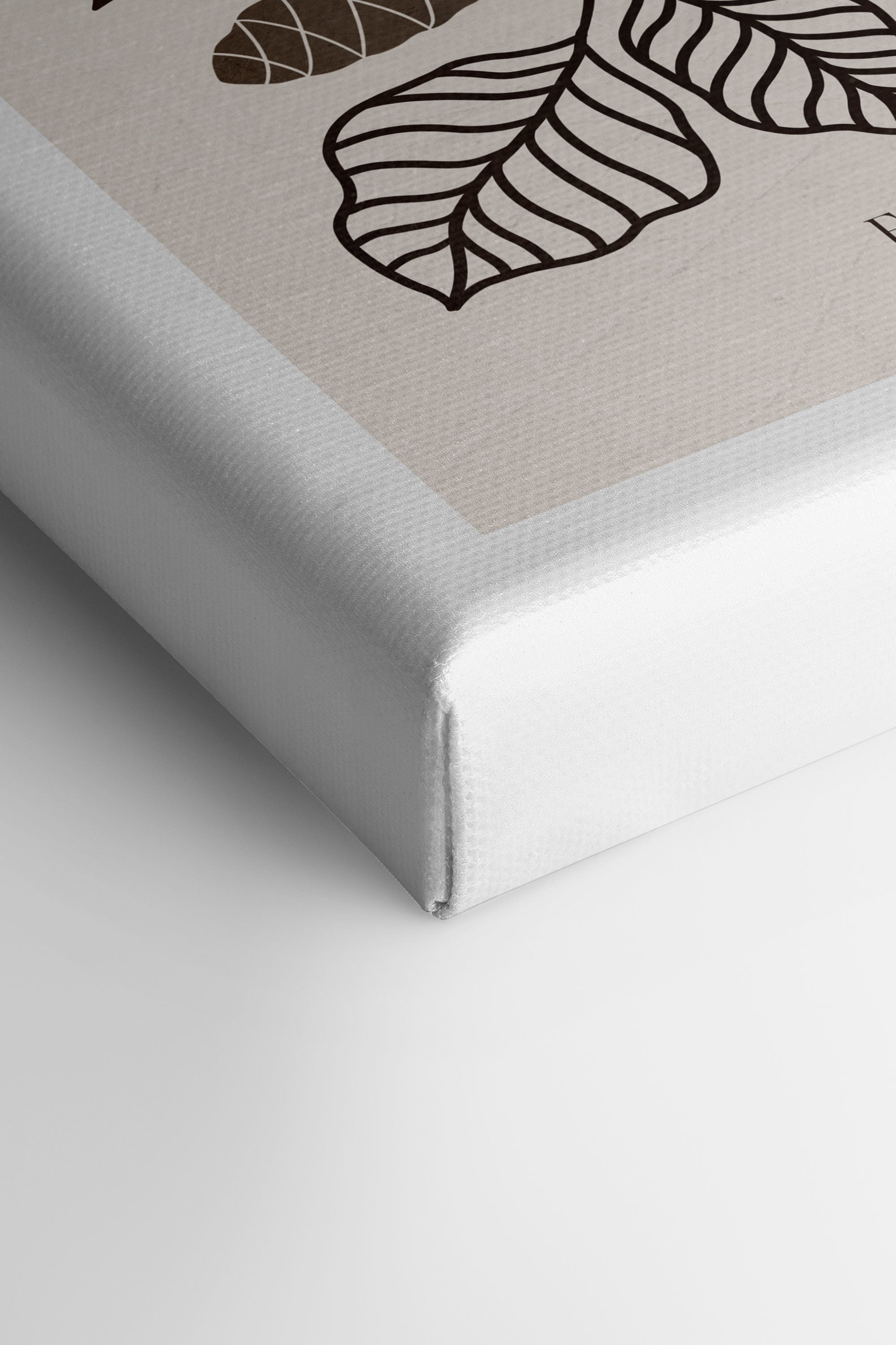 ART ET NATURE, Oeuvre sur toile étirée