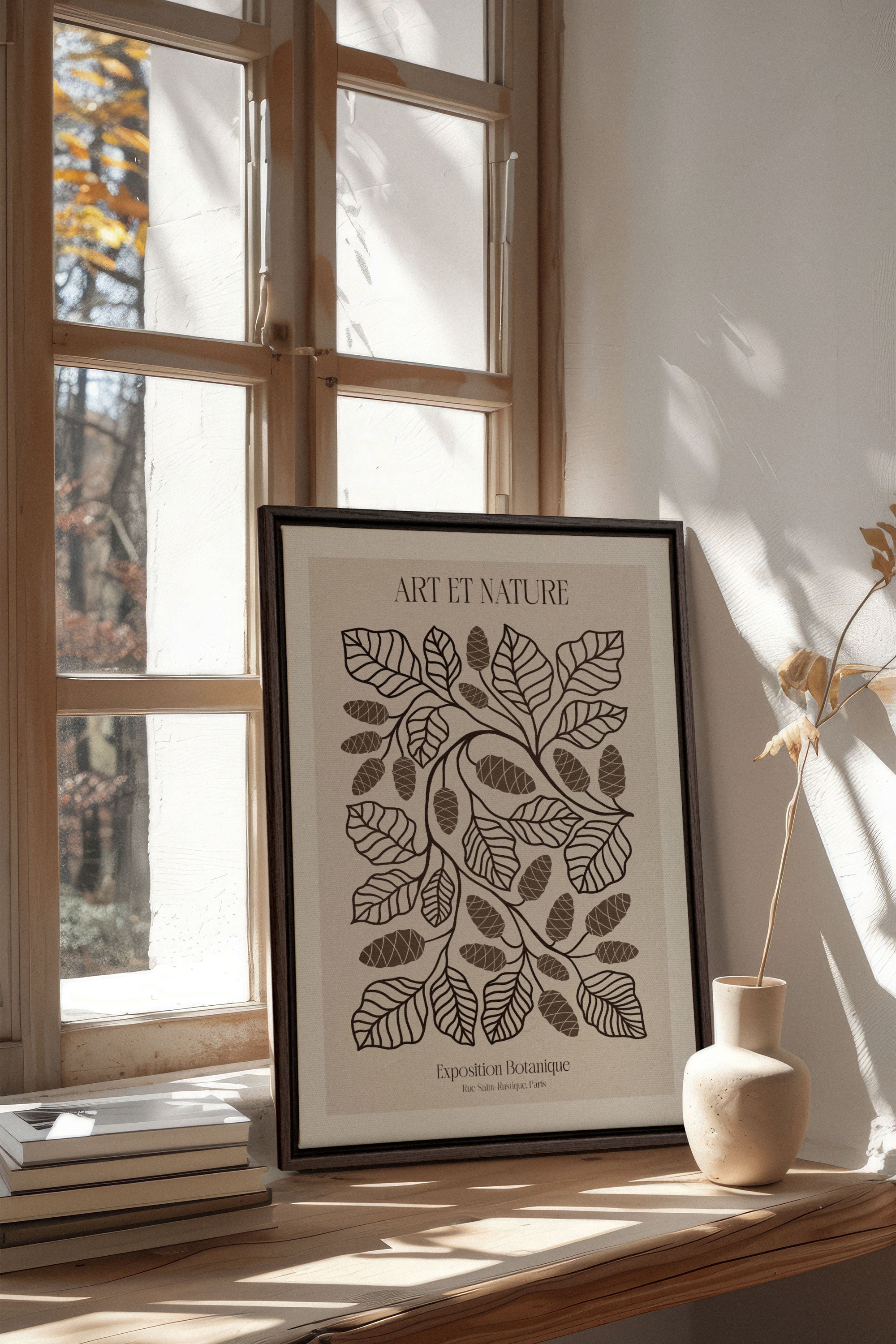 ART ET NATURE, Oeuvre sur toile étirée