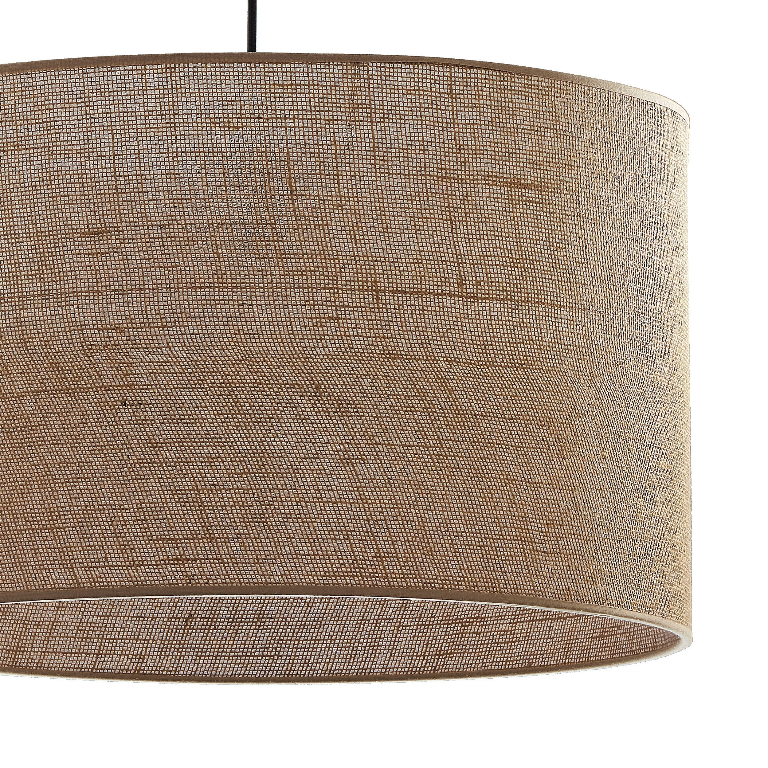 Suspension JUTE en fibres naturelles tressées | Style scandinave