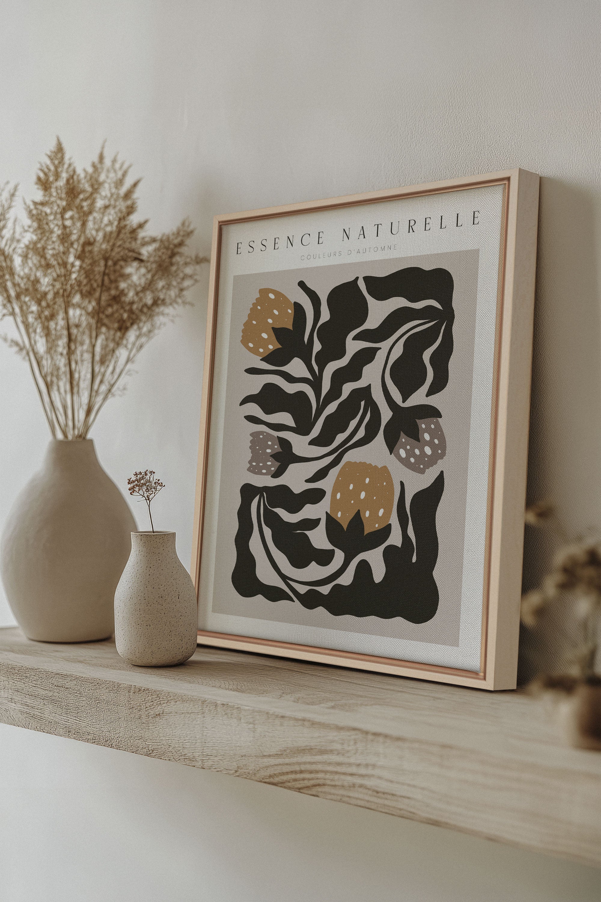 ESSENCE NATURELLE, toile imprimée