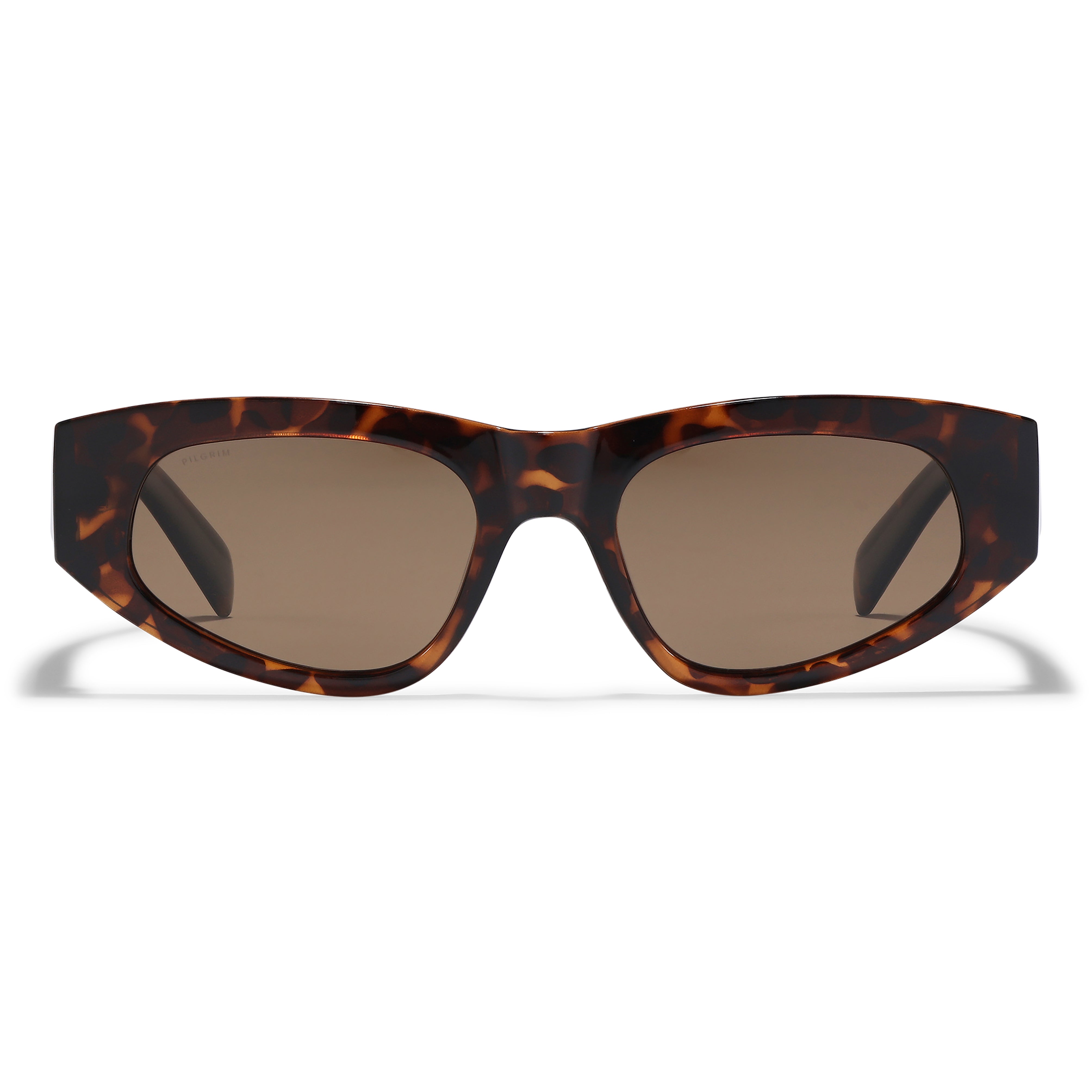 JUNIE Sunglasses | Brown tortoise frame | UV400 protection | Pilgrim