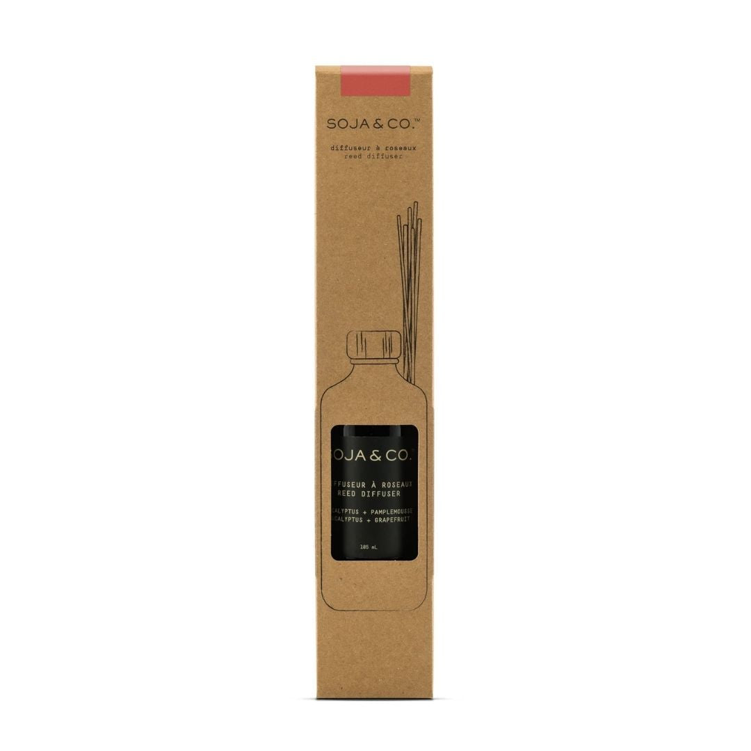 Diffuseur à roseaux | Eucalyptus & pamplemousse | SOJA&CO
