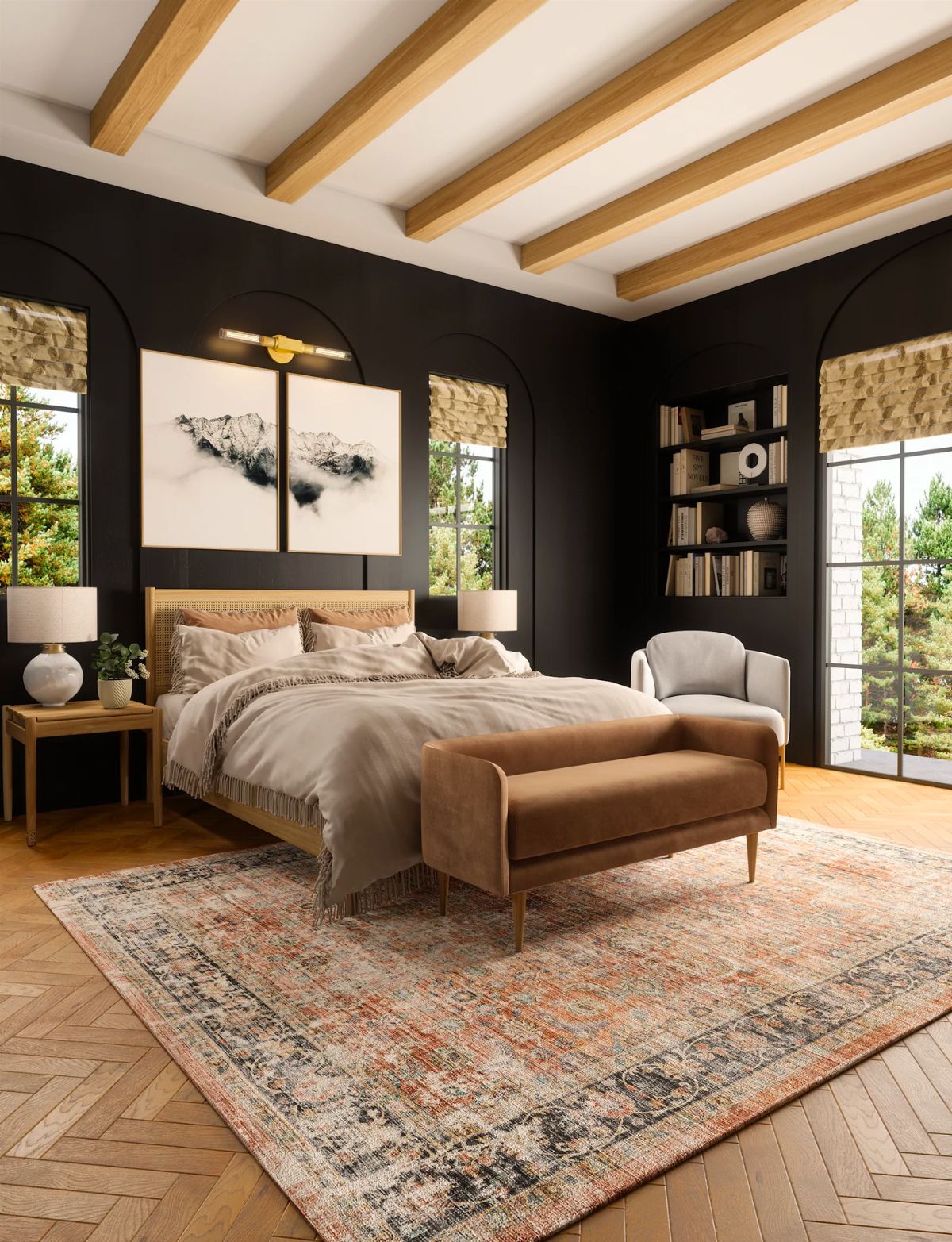 Tapis Makayla – Terracotta Épicé Multi