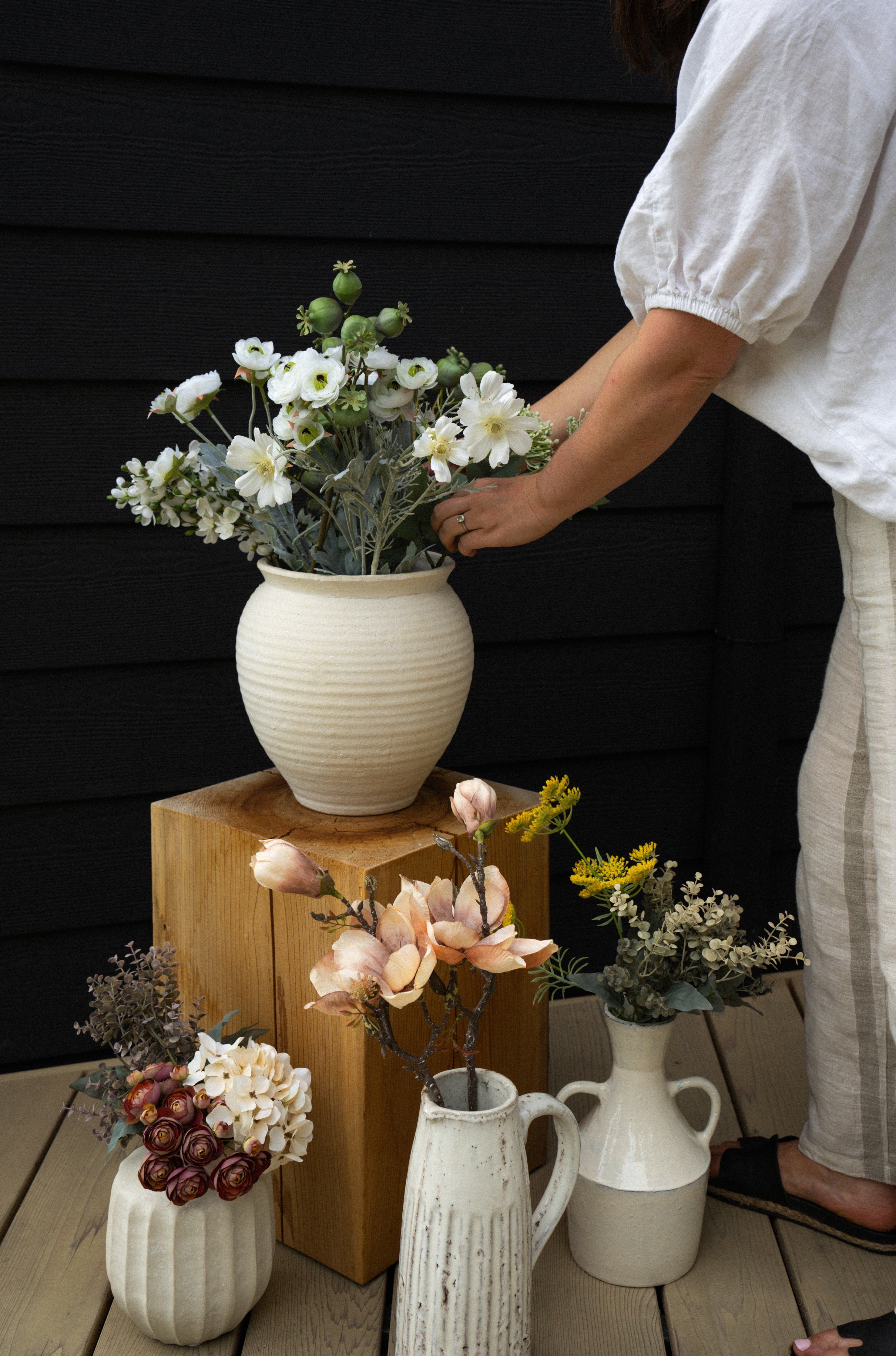 Vase de Sol Ankara | Terracotta Naturelle | Fait à la Main
