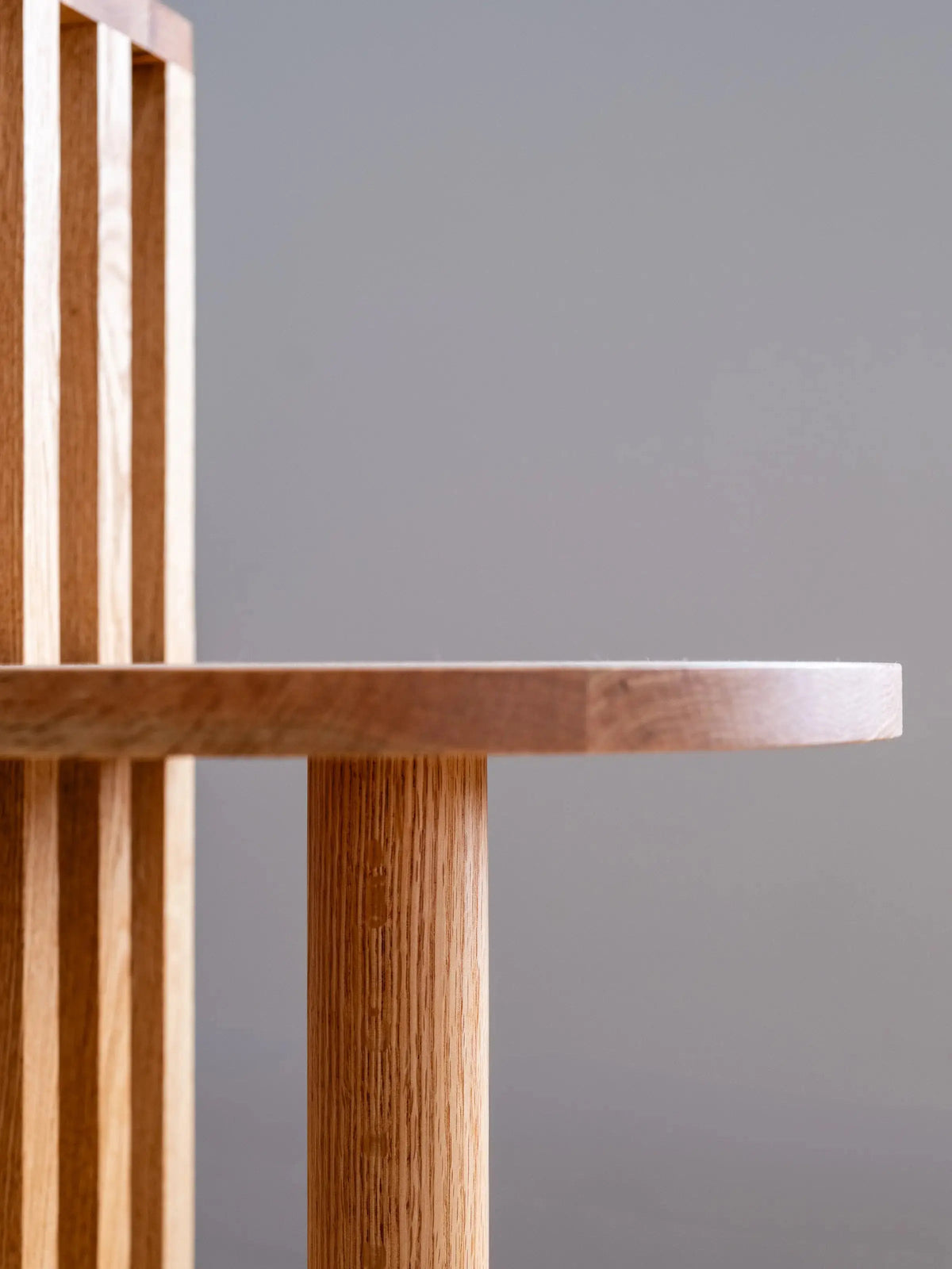 AUBE Side Table | Solid wood | Scandinavian & Japandi style | Made in Quebec
