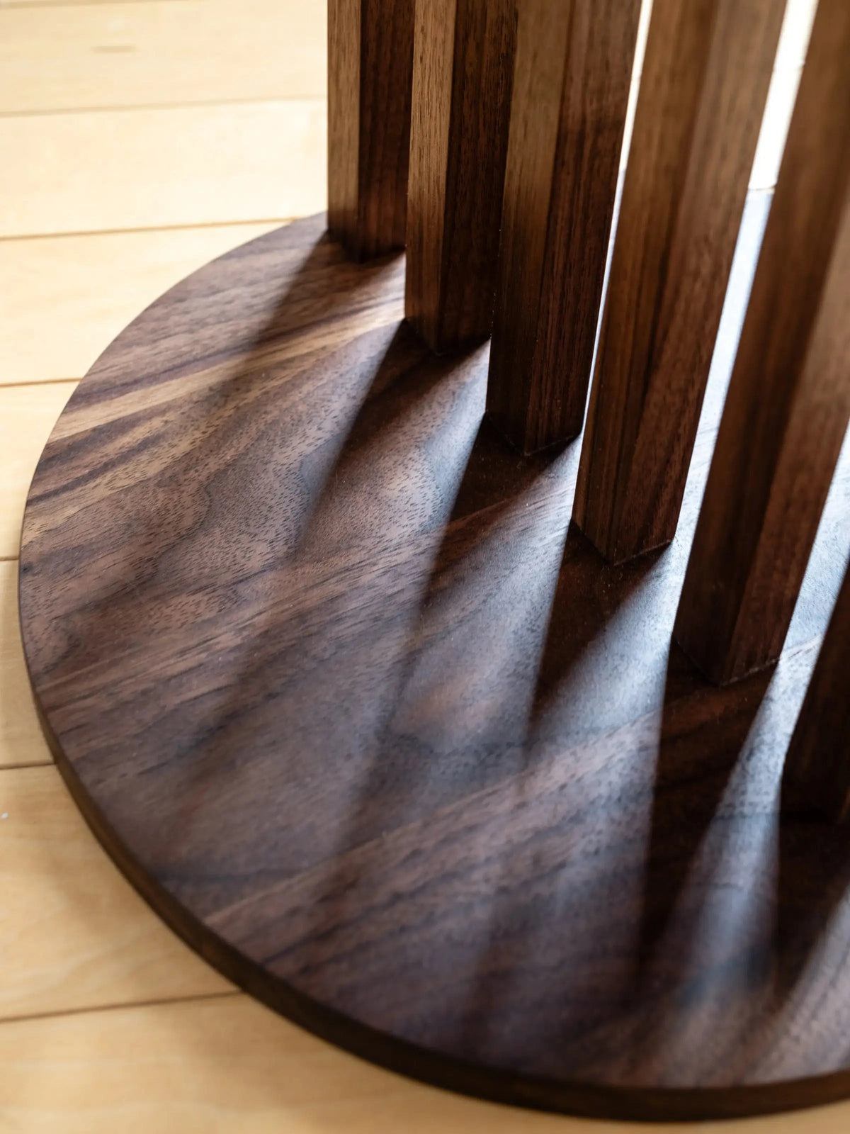 AUBE Side Table | Solid wood | Scandinavian & Japandi style | Made in Quebec