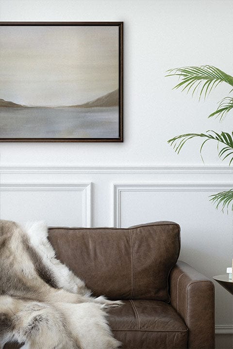 BRISE, Oeuvre sur toile étirée