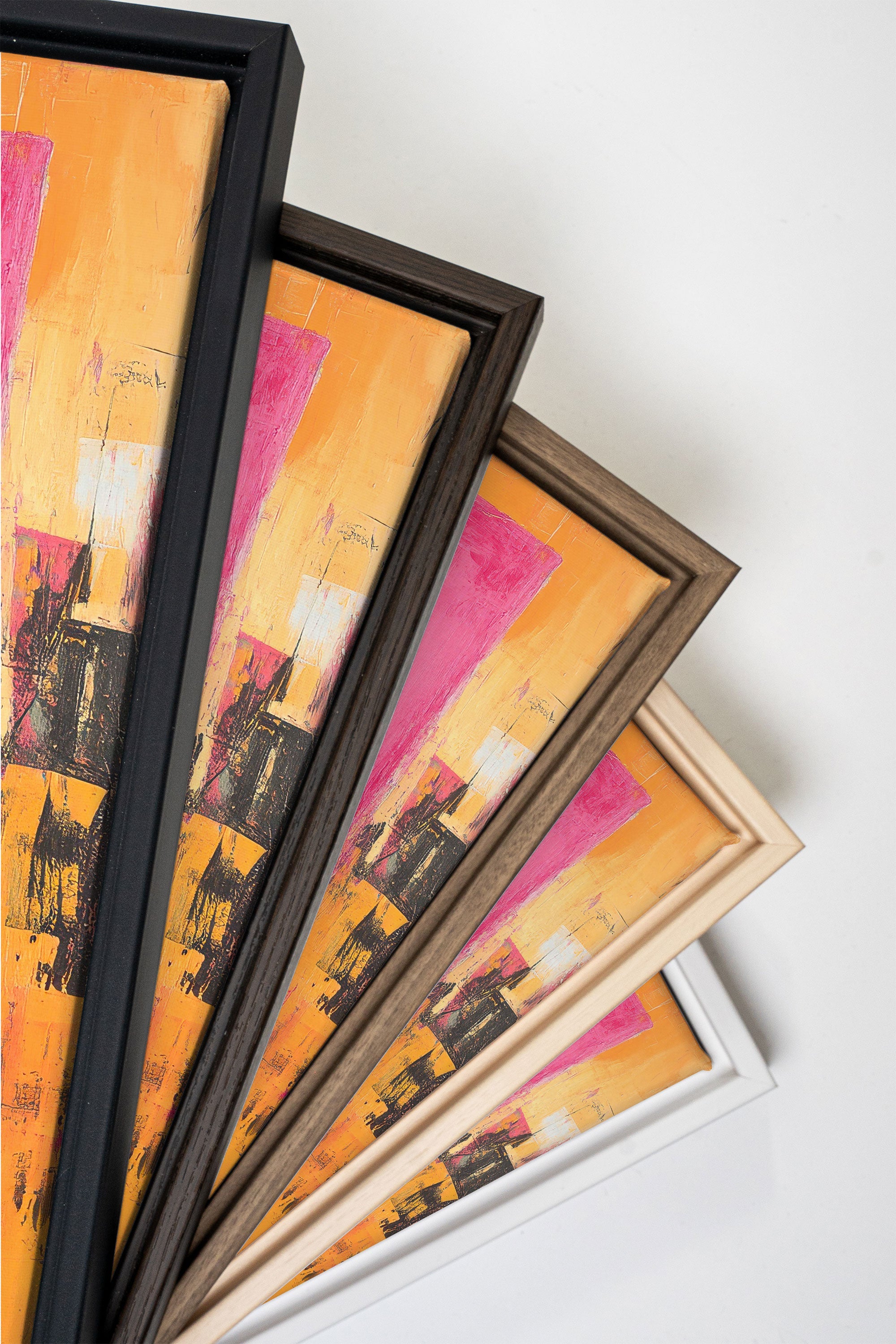 COLOR BLAZE, Oeuvre sur toile étirée