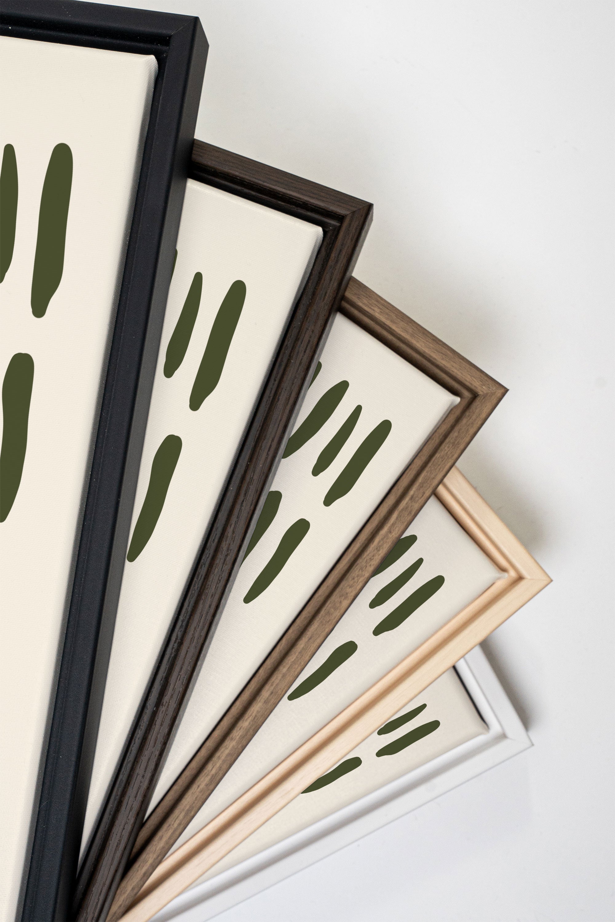 FLOATING PATTERNS, Oeuvre sur toile étirée