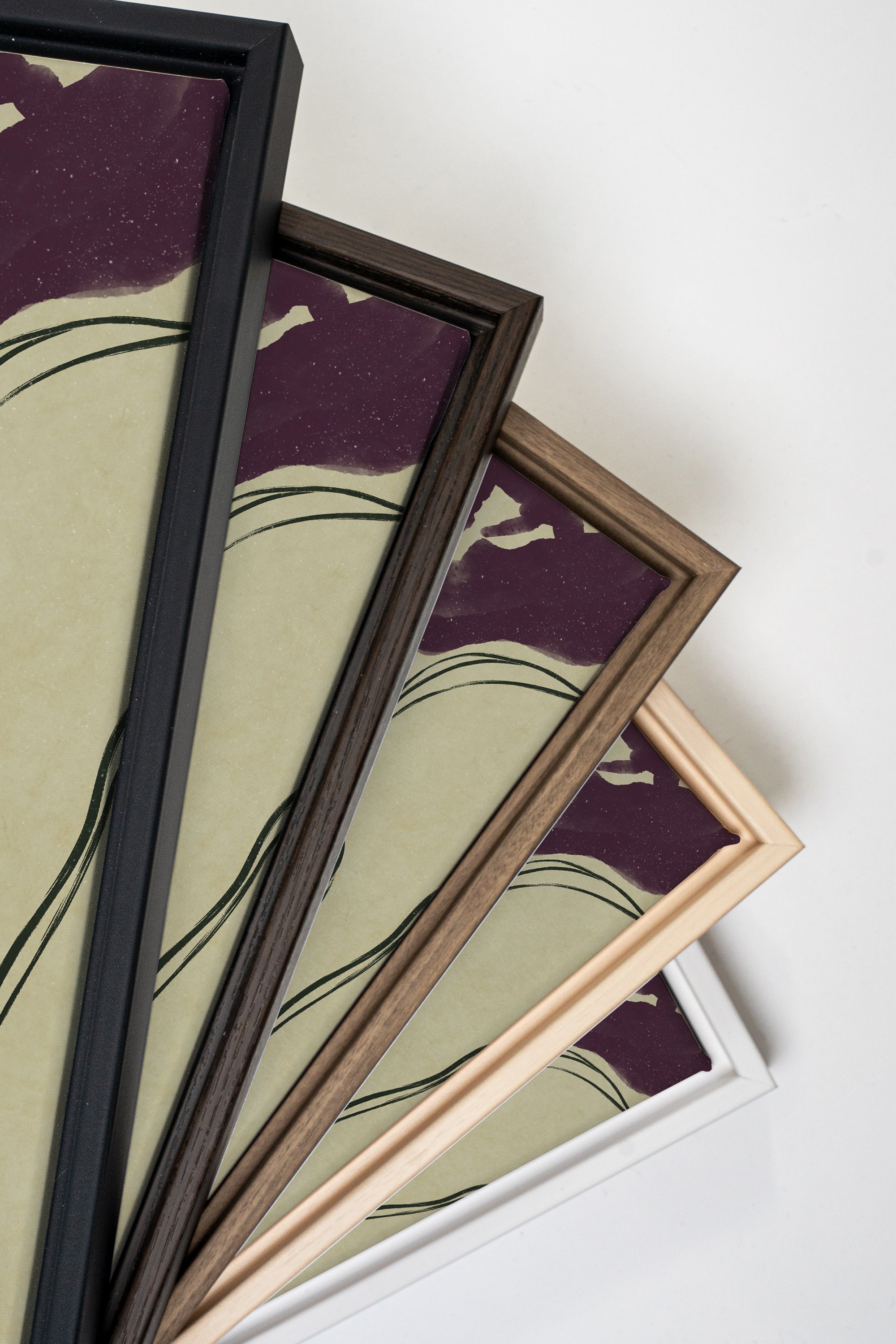 VELVET GARDEN, Oeuvre sur toile étirée