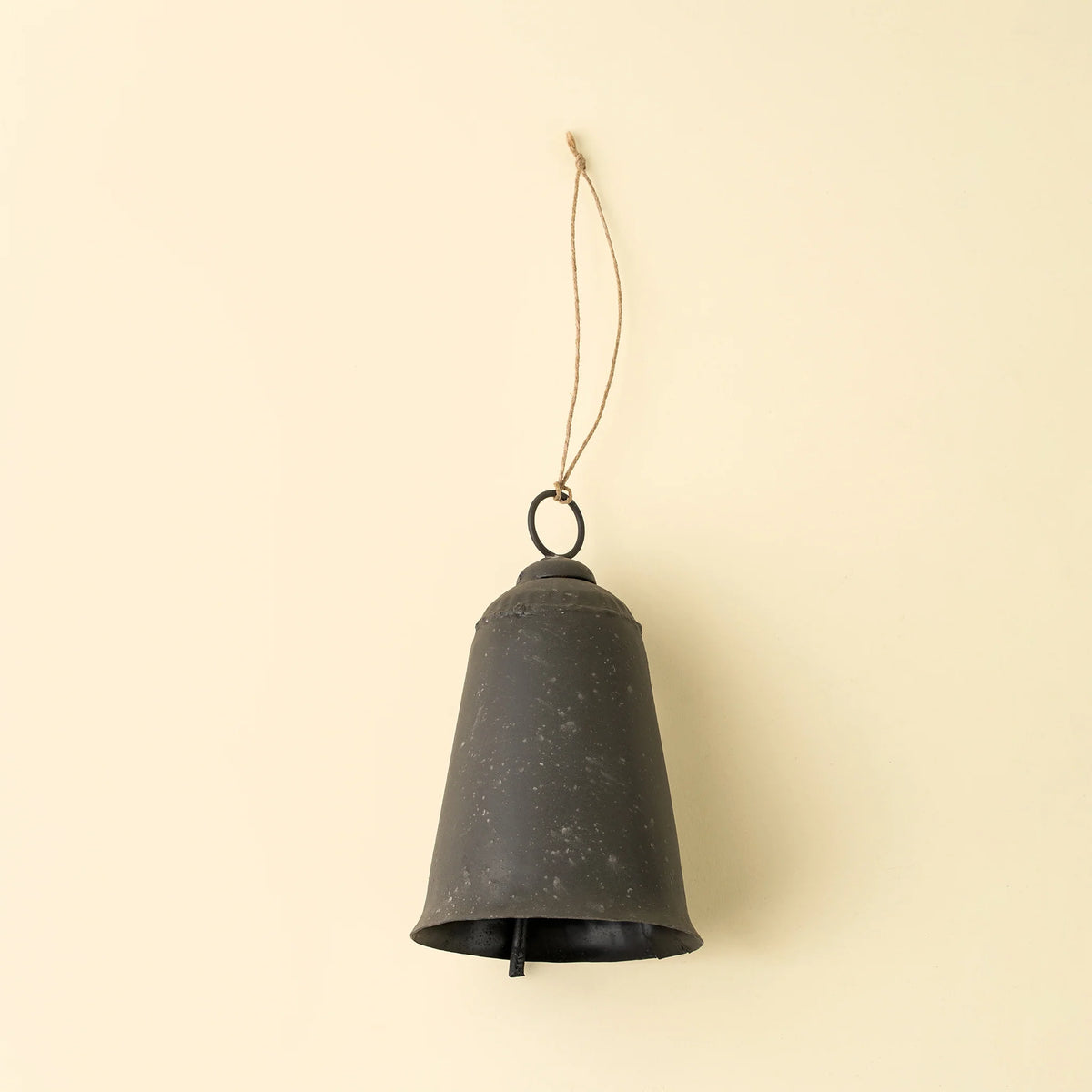 Cloche des Fêtes Foundry | Fer noir rustique | Grand format