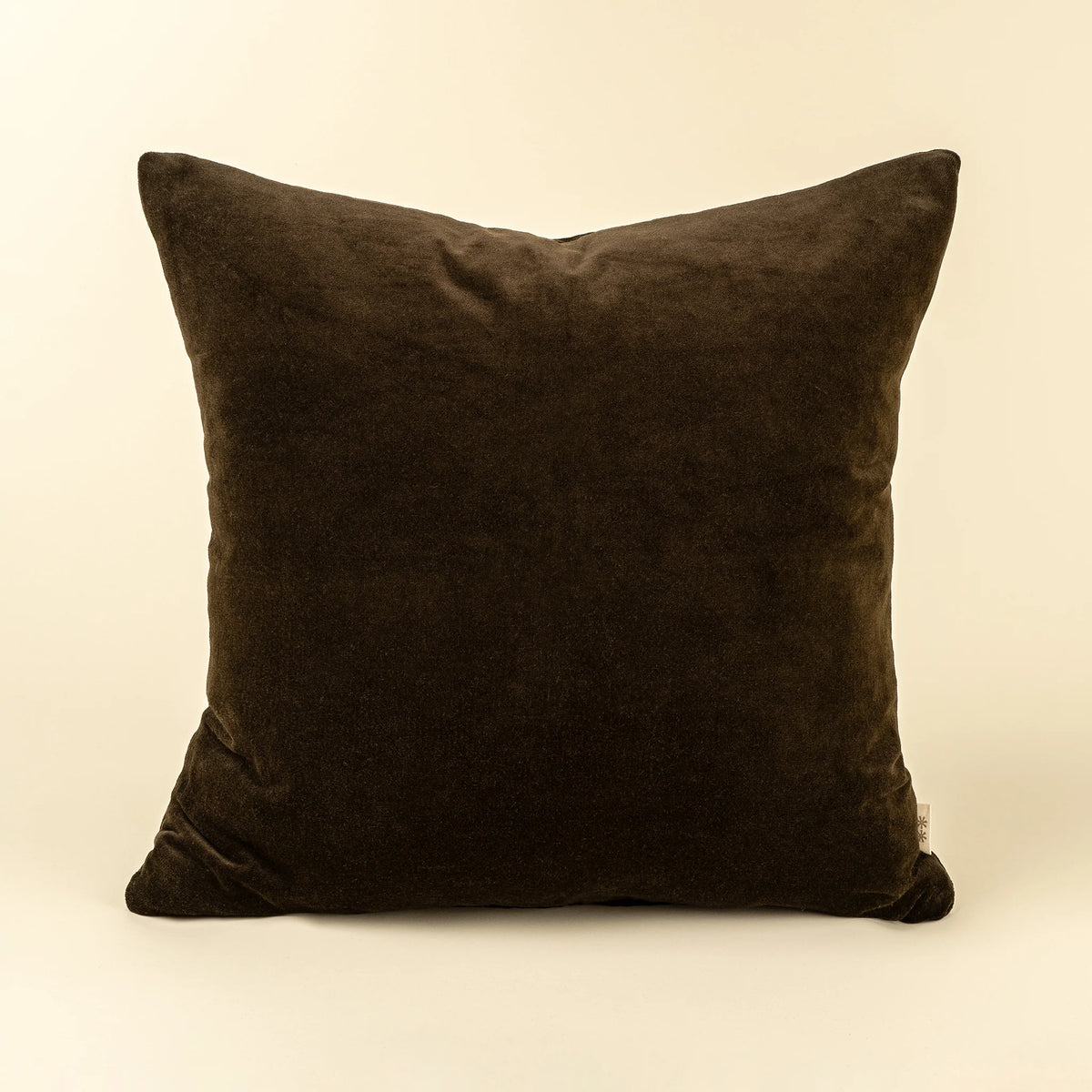 Vera Luxe Decorative Cushion | Cotton Velvet | Deep Green
