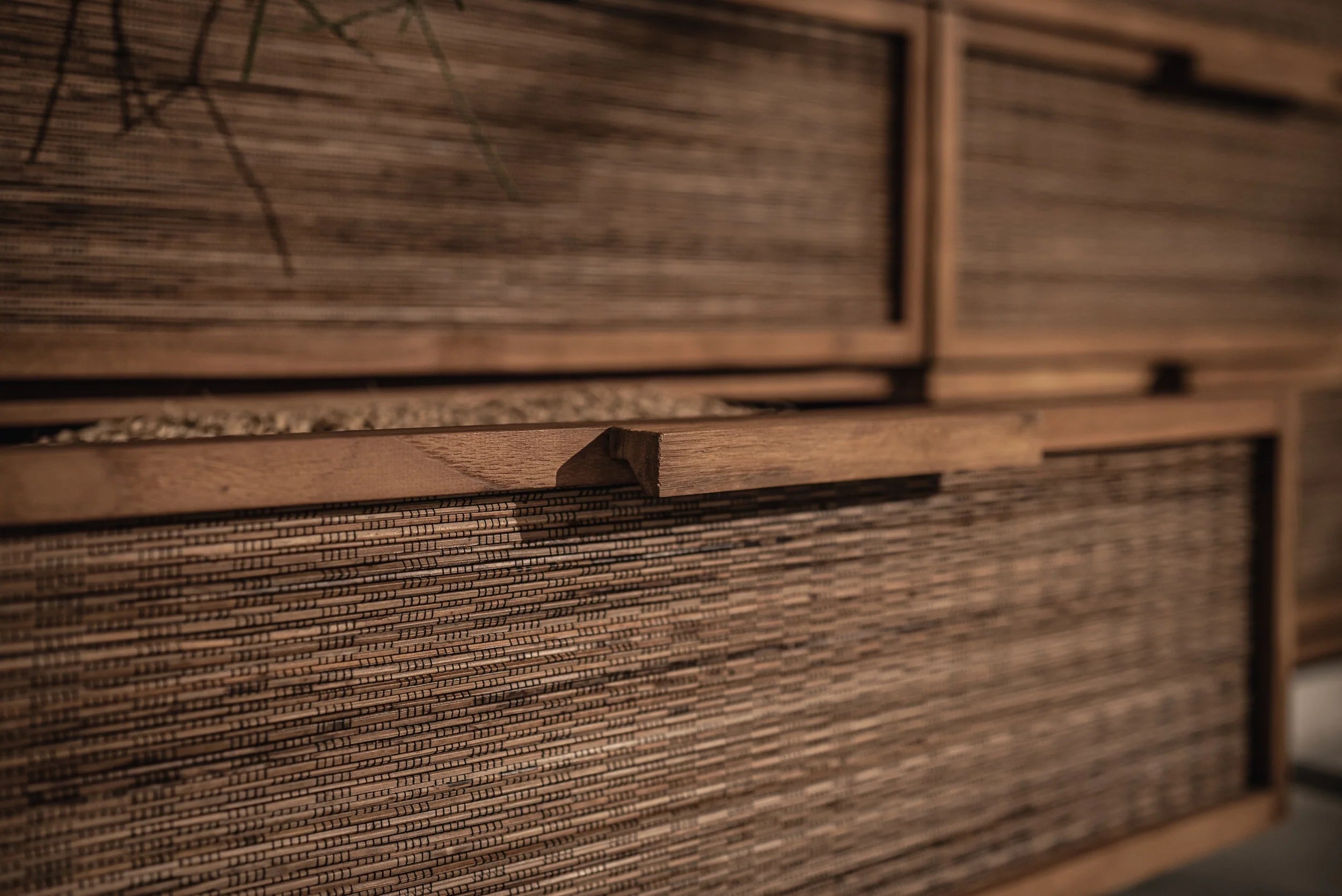 Commode Coco à 6 tiroirs | Bois de teck et fibres naturelles | dBodhi