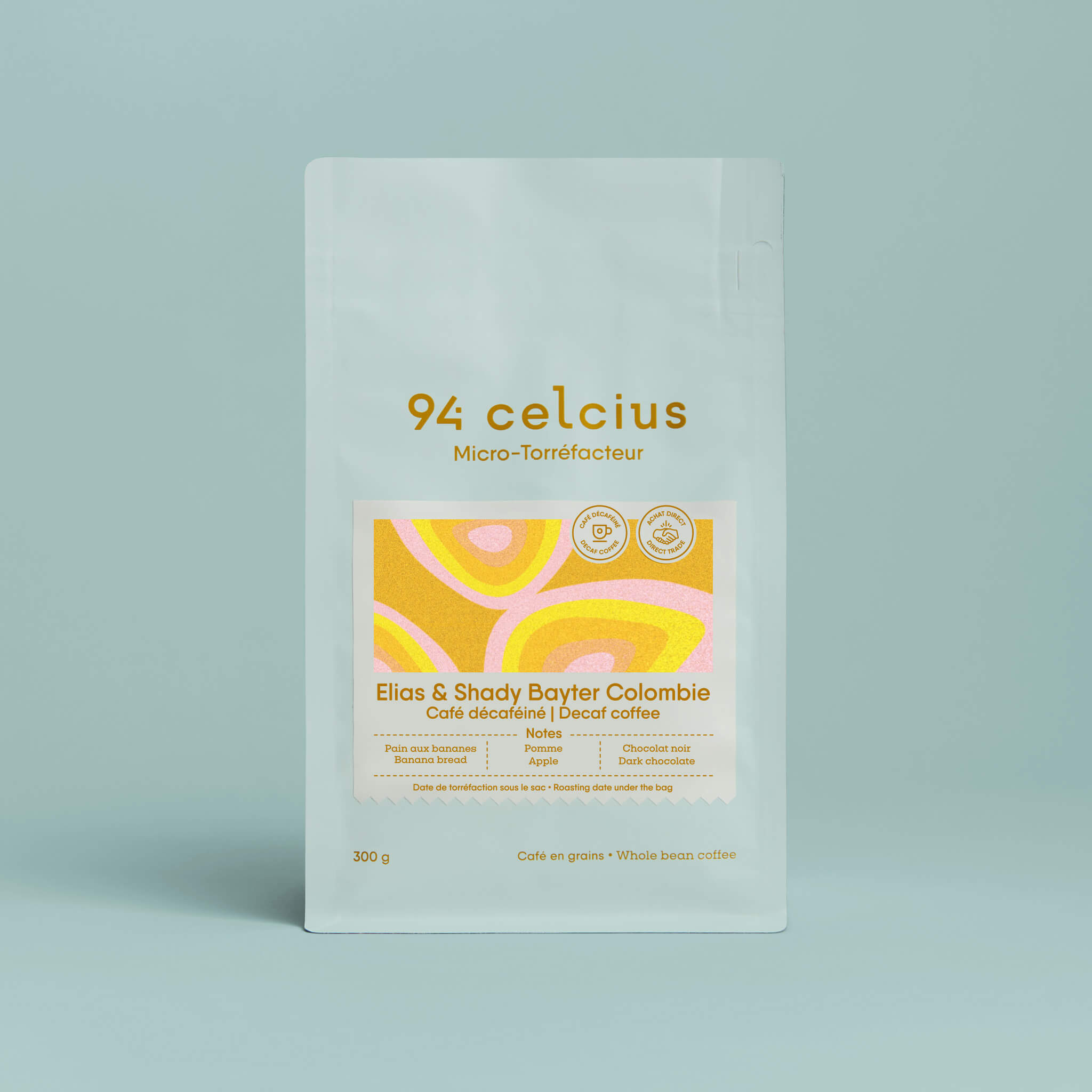 Café décaféiné de Colombie 94Celcius