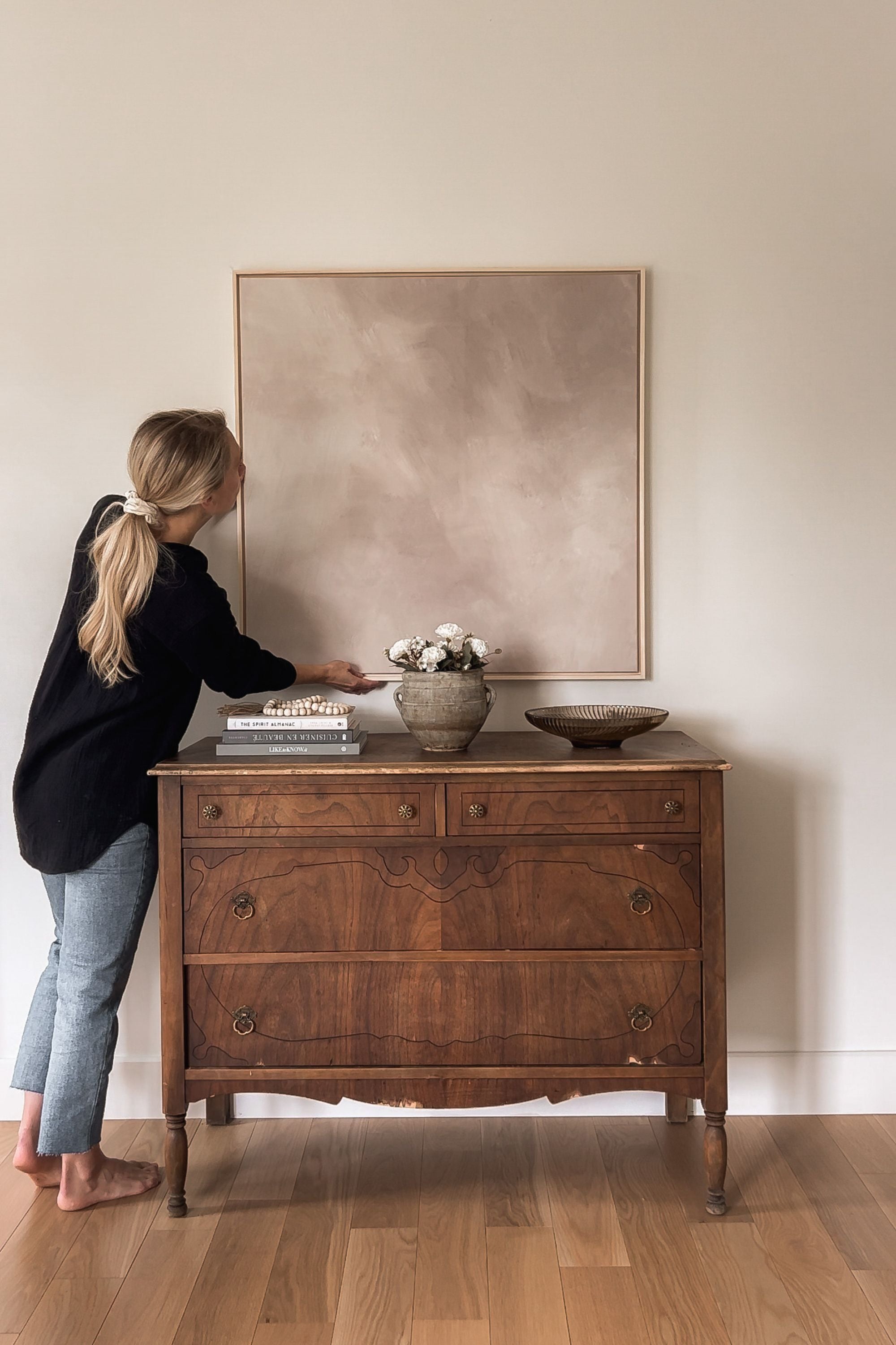 HAZES, Oeuvre sur toile étirée