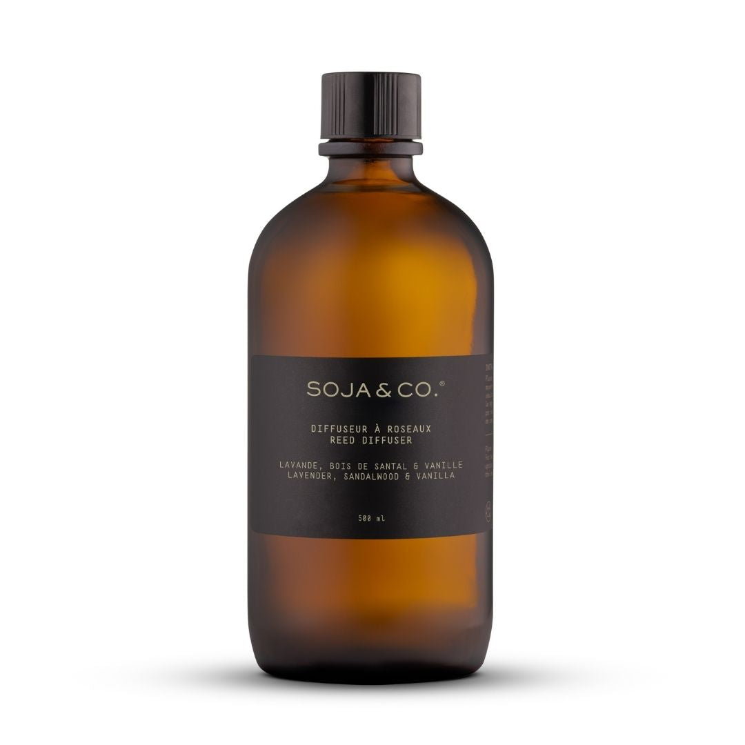 Diffuseur à roseaux | Lavande, santal & vanille | SOJA&CO