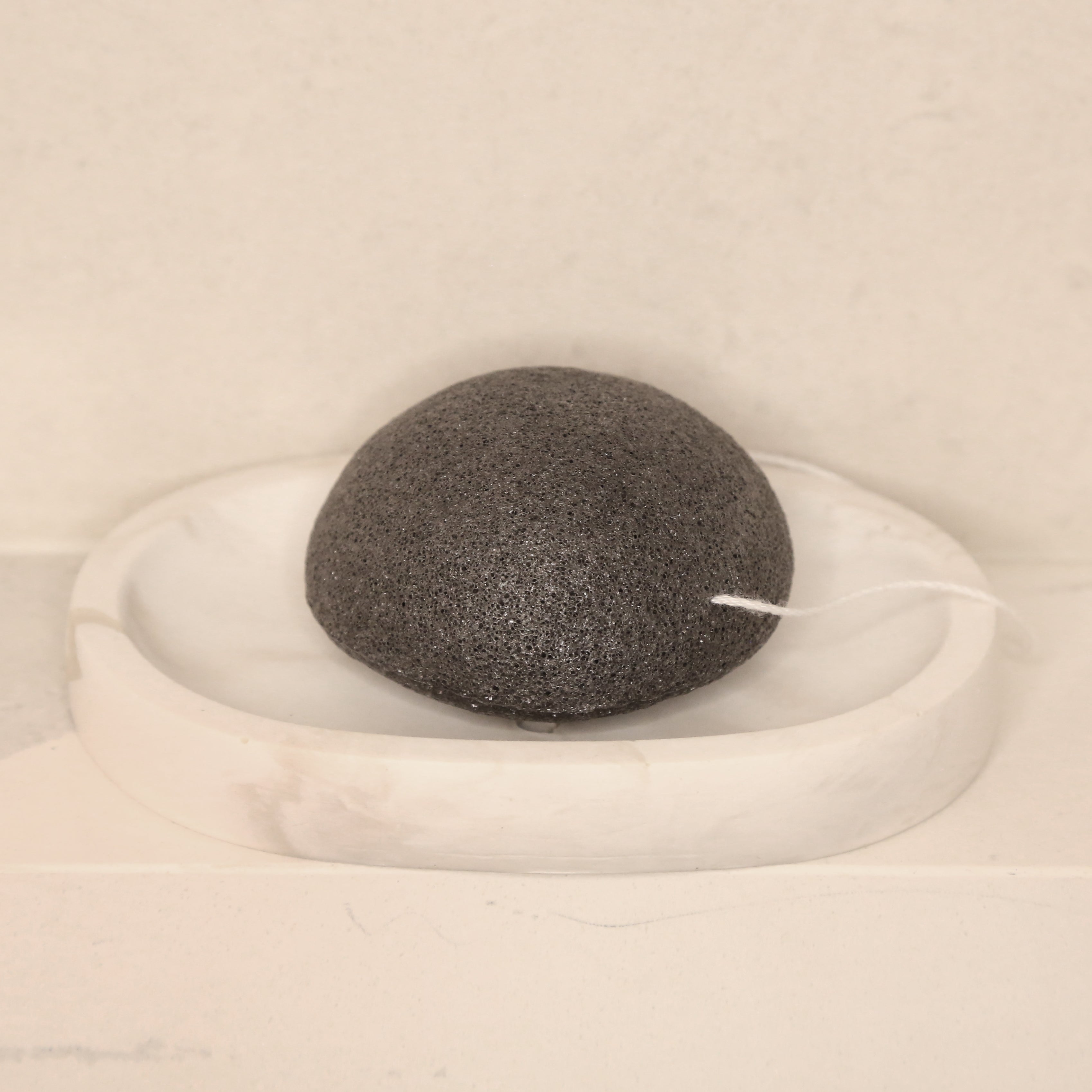 Éponge Konjac au charbon