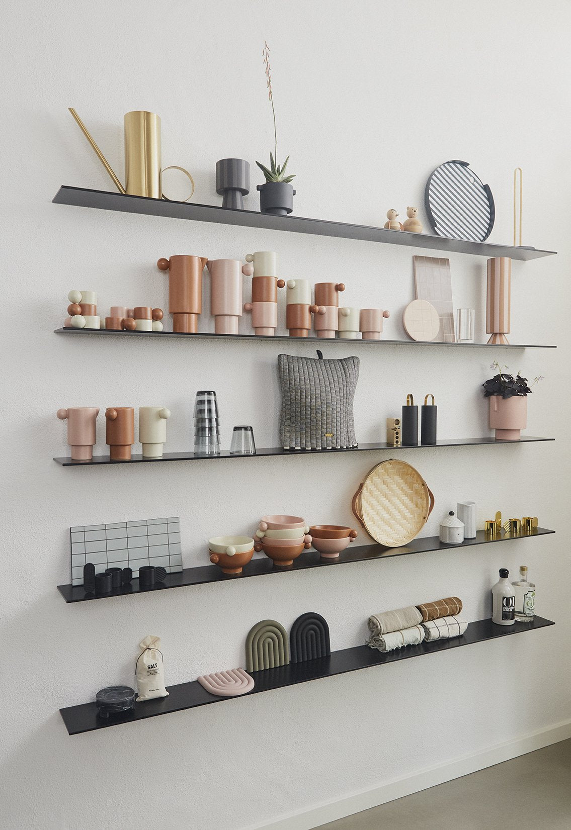 Pichet à lait Inka en porcelaine | Offwhite | Fait à la main