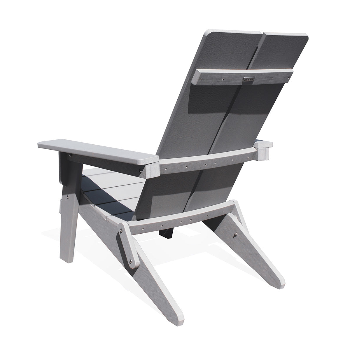 Chaise Adirondack pliante extérieure | Polymère recyclé | Porte-gobelet intégré
