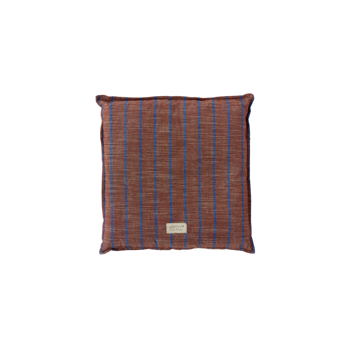 Coussin d’extérieur Kyoto carré Dark Caramel en polyester recyclé par OYOY Living Design