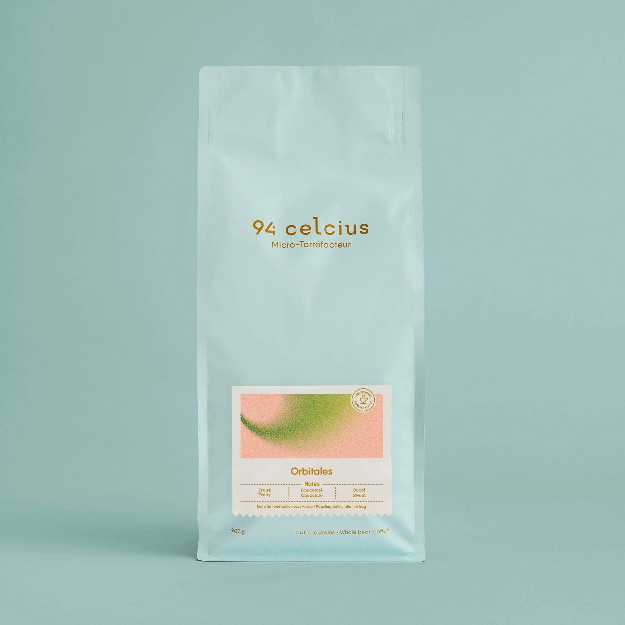 Mélange espresso Orbitales | Fruité, sucré et chocolaté | 94Celcius