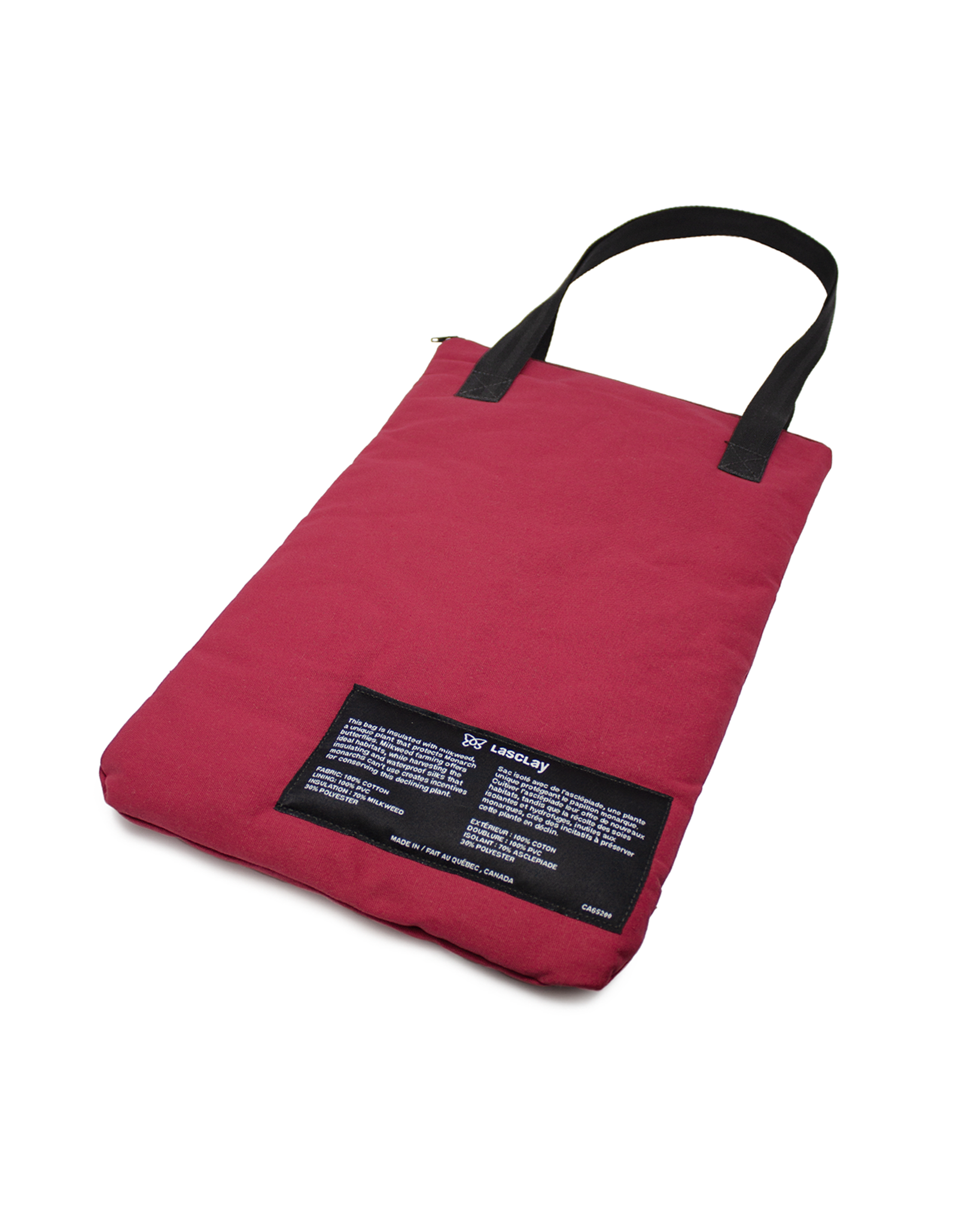 "Tote bag" style insulated cooler bag