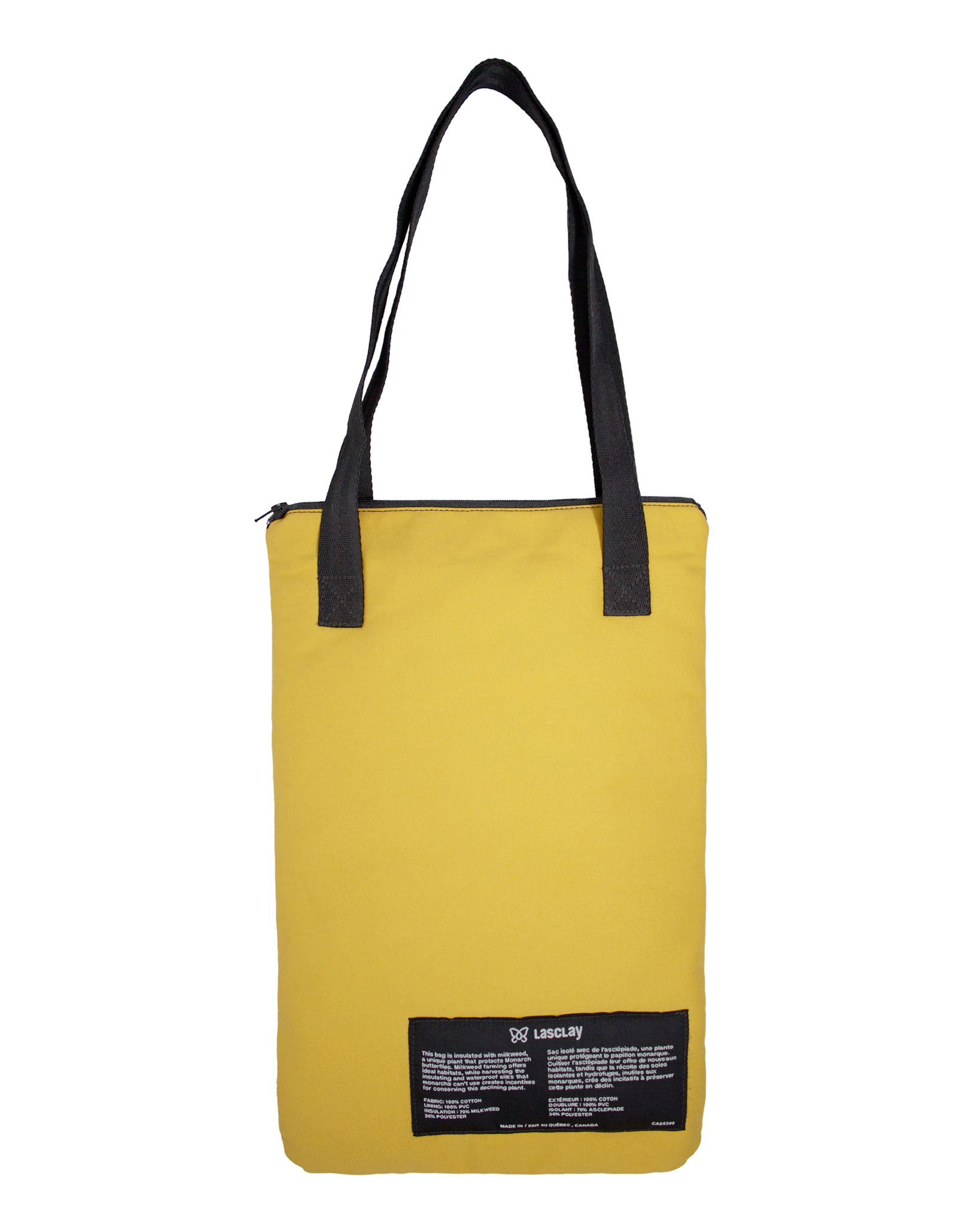 "Tote bag" style insulated cooler bag