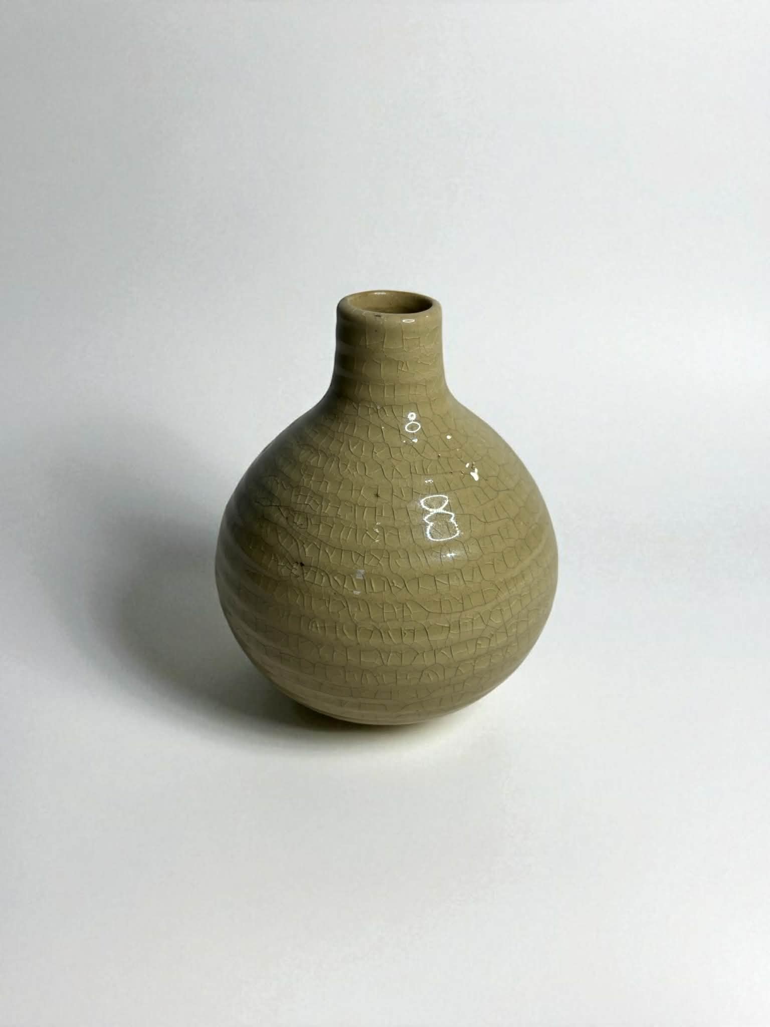 Vase en céramique | Petit format | Glaçure craquelée