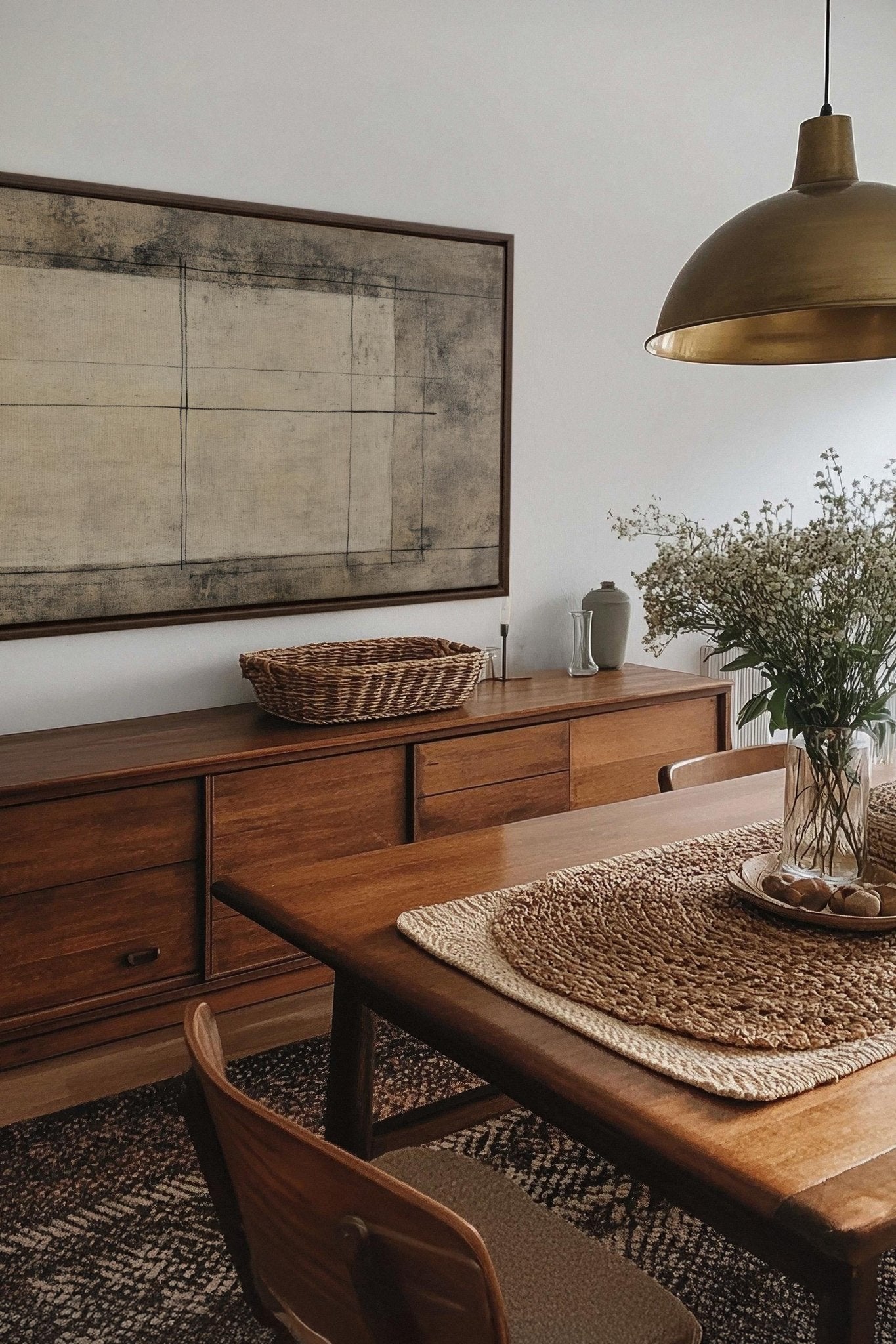 ANCIENT LINES, Oeuvre sur toile étirée - Les Trouvailles de JustinecanvasOleka Canvas32x16 (Lit Simple)Espresso