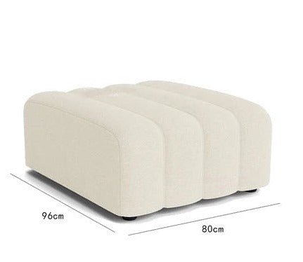 Aoko Sofa | Canapé moderne | Design sculpté | Confort moelleux | Velours - Les Trouvailles de JustineNisu HomeCanapé Loveseat Courbé Nook