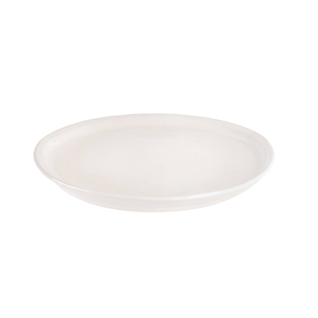 Assiette à Salade Highland en Grès | Façonnée à la Main - Les Trouvailles de JustineIndaba Home