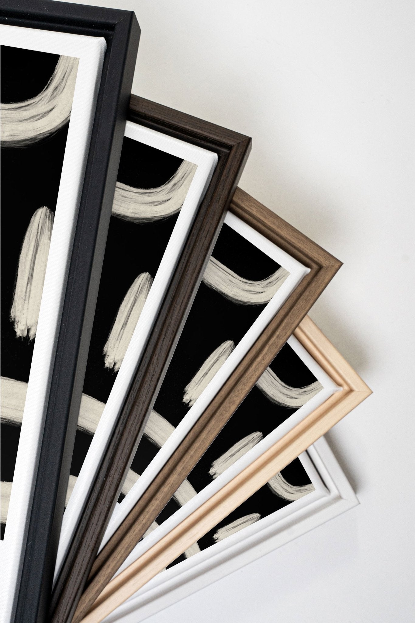 BALANCED FLOW DUO (2 Oeuvres sur toile étirée) - Les Trouvailles de JustineDuo & TrioOleka Canvas2 toiles 9x12Sans cadre - Monté Galerie