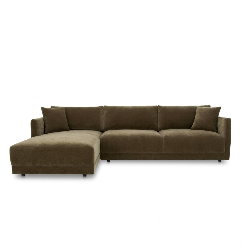 Sectionnel Barika | Tissu recyclé certifié GRS | Cadre certifié FSC