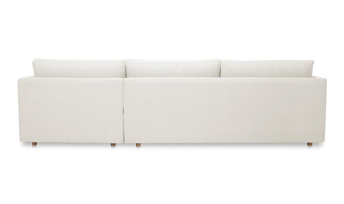 Sectionnel Barika | Tissu recyclé certifié GRS | Cadre certifié FSC