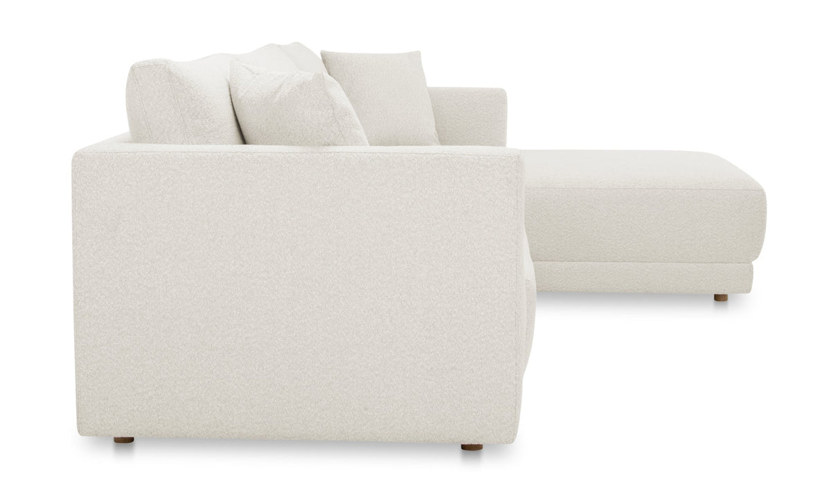 Sectionnel Barika | Tissu recyclé certifié GRS | Cadre certifié FSC