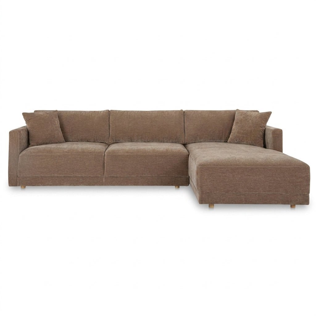 Sectionnel Barika | Tissu recyclé certifié GRS | Cadre certifié FSC