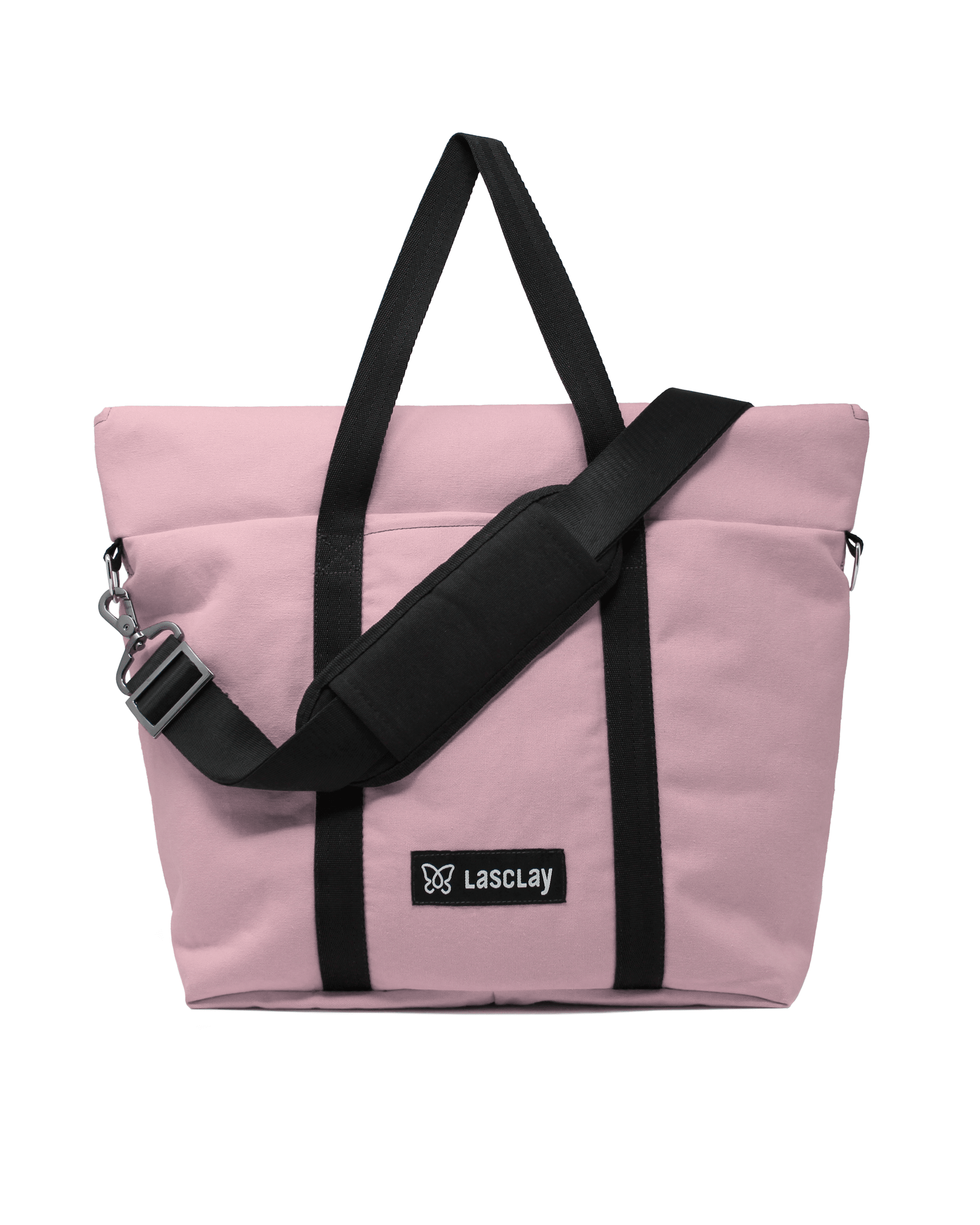 Besace isotherme en asclépiade | Responsable et sans cruauté | Lasclay - Les Trouvailles de JustineLasclayRose pastel