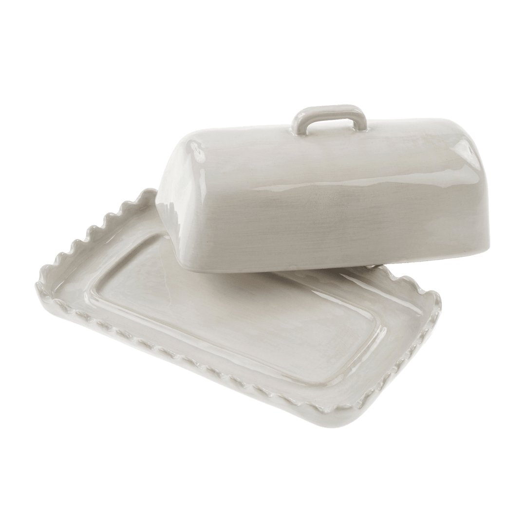 Beurrier Festonné | Fait Main | Grès - Les Trouvailles de JustineIndaba Home