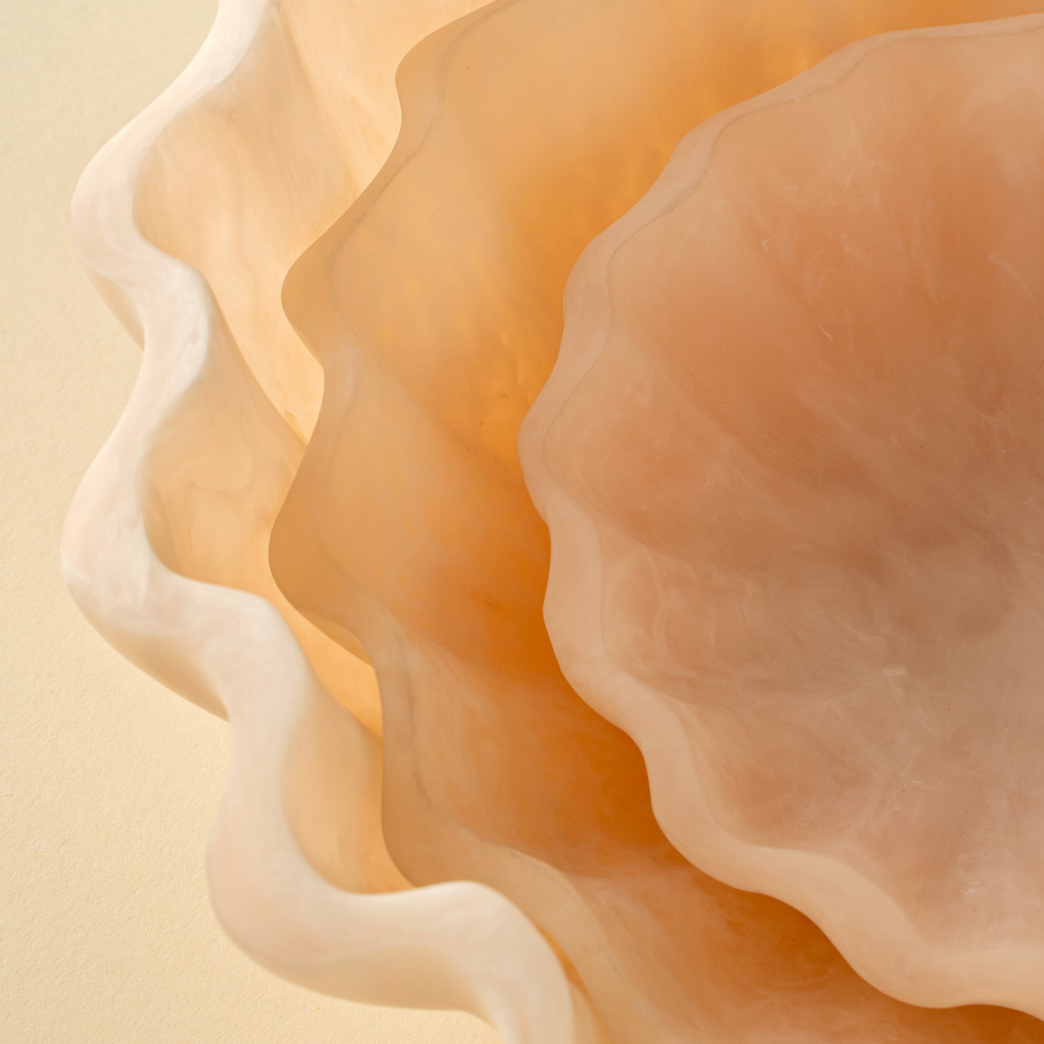 Bol décoratif Scallop, Petit format | Fait à la main | Décoratif et Élégant | Indaba - Les Trouvailles de JustineIndaba Home